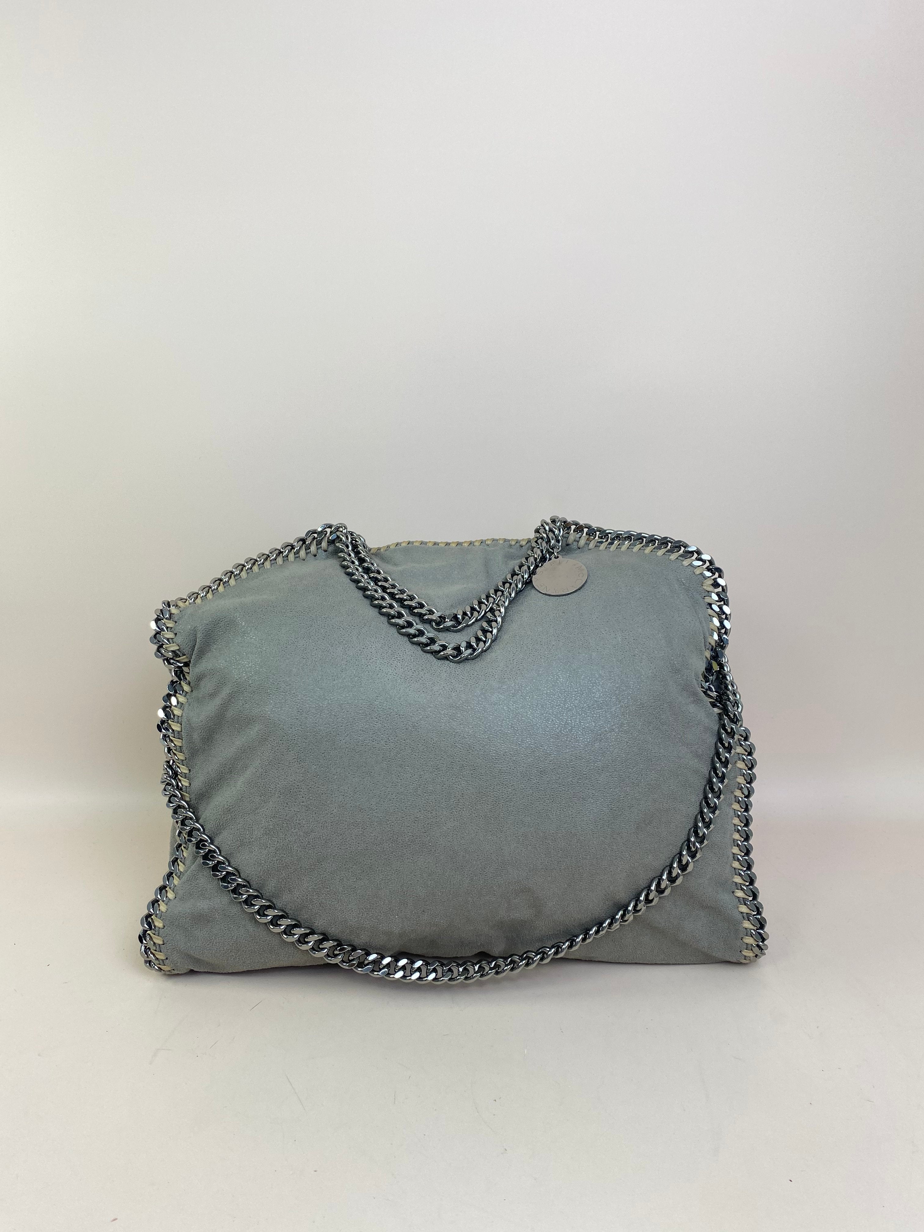 Stella Mccartney Grey Falabella 3 Chain Bag