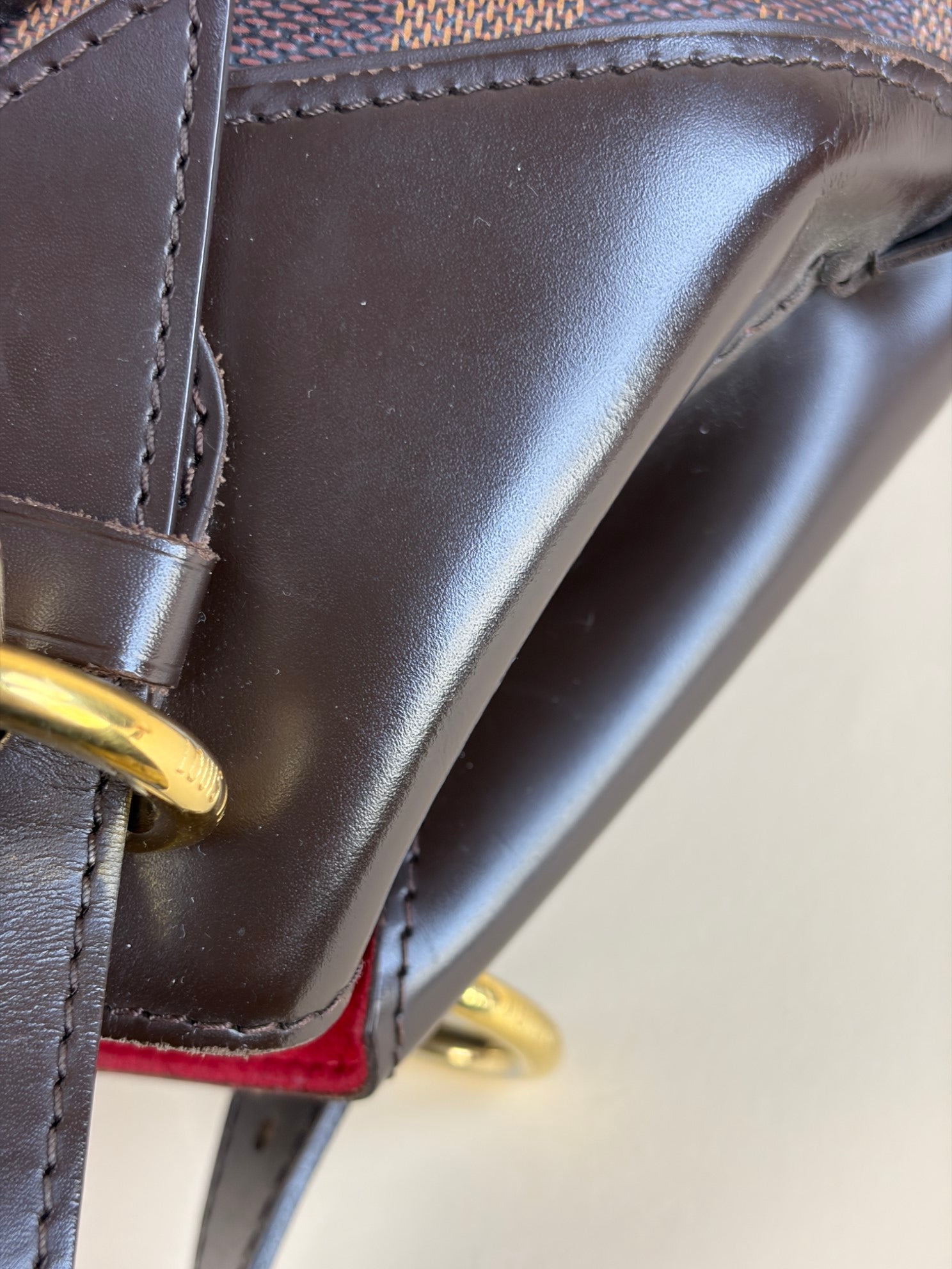 Louis Vuitton Damier Ebene Sistina GM Bag