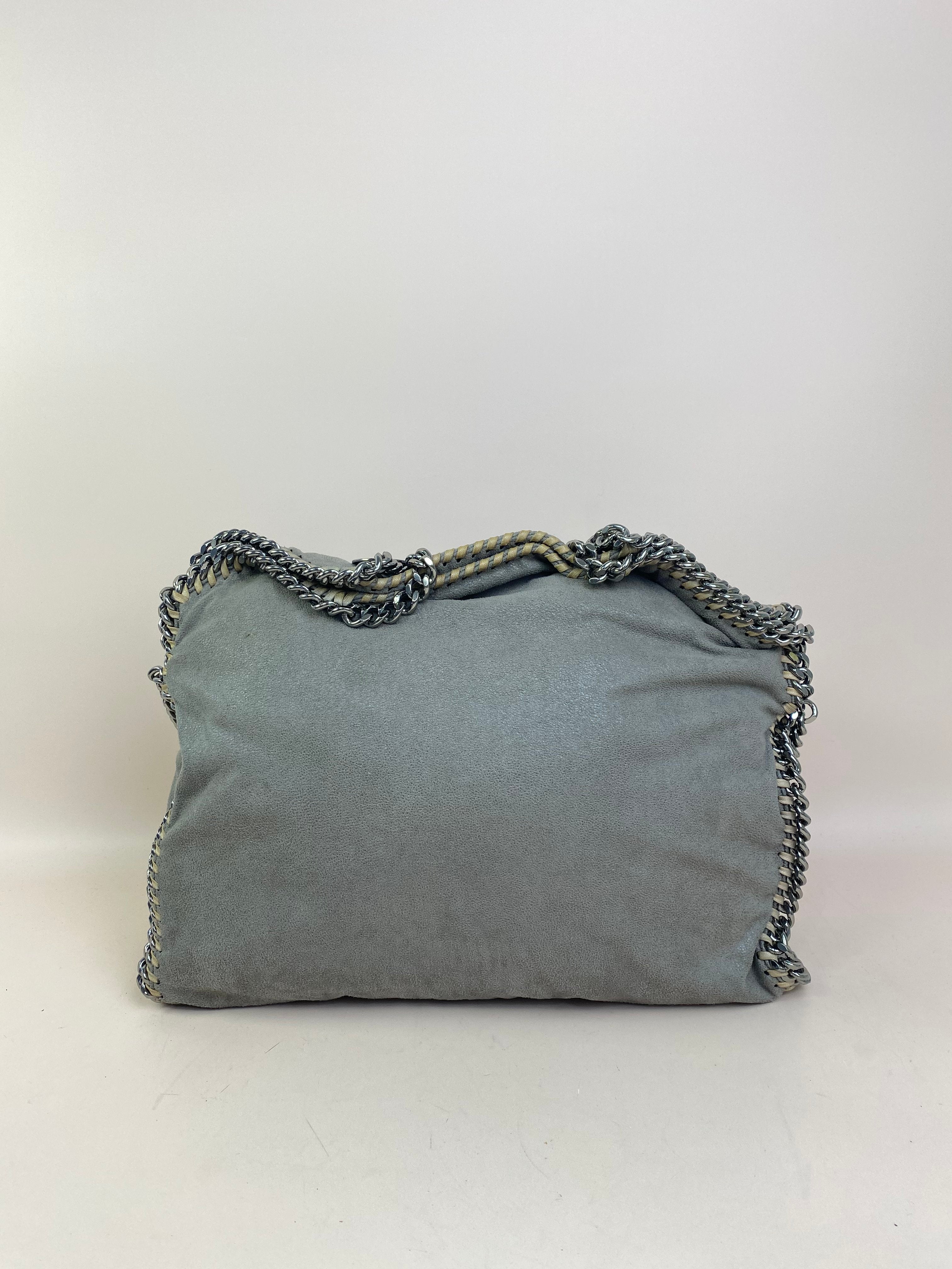 Stella Mccartney Grey Falabella 3 Chain Bag
