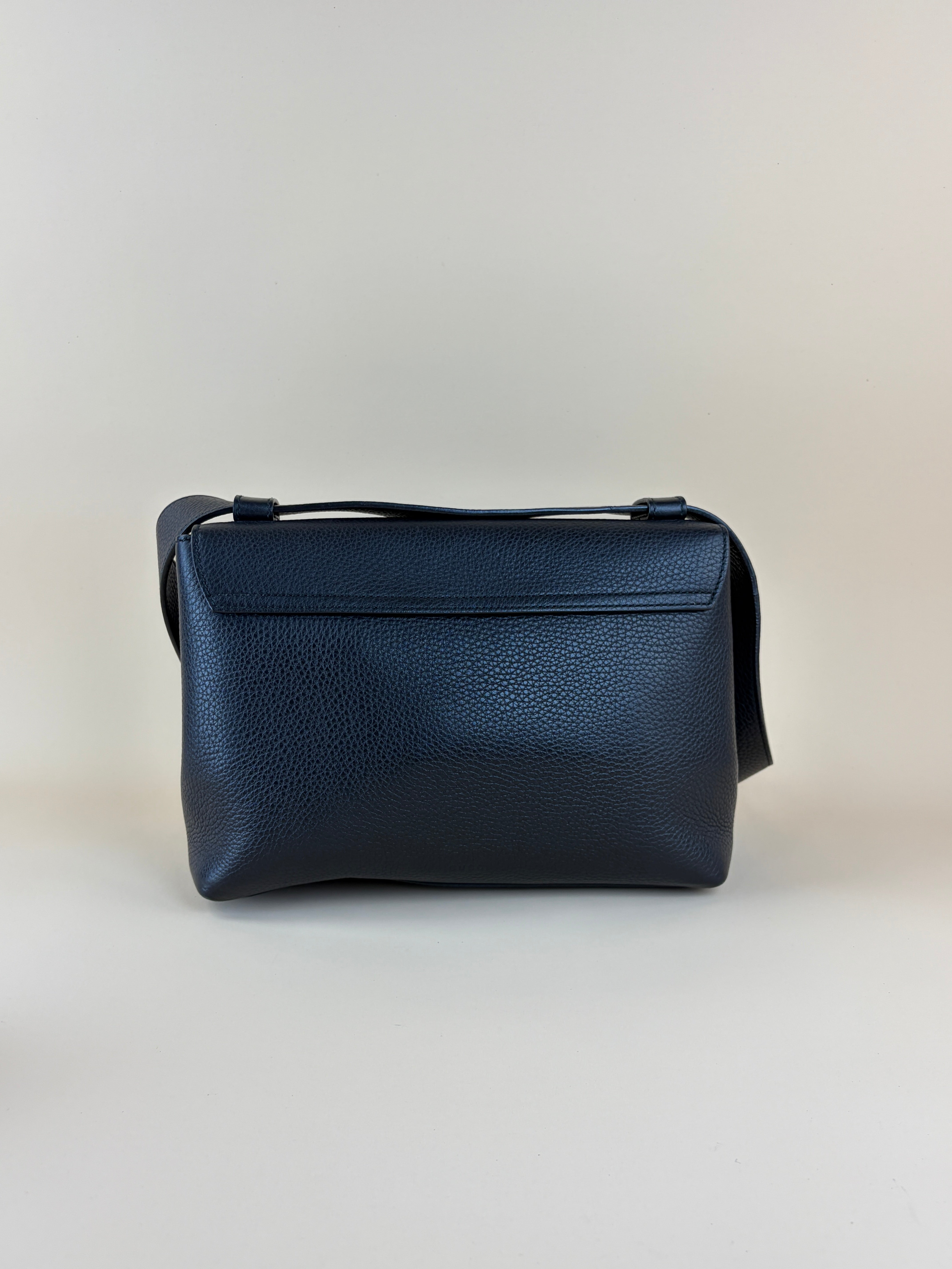 Gucci Black Pebbled Marmont Shoulder Bag