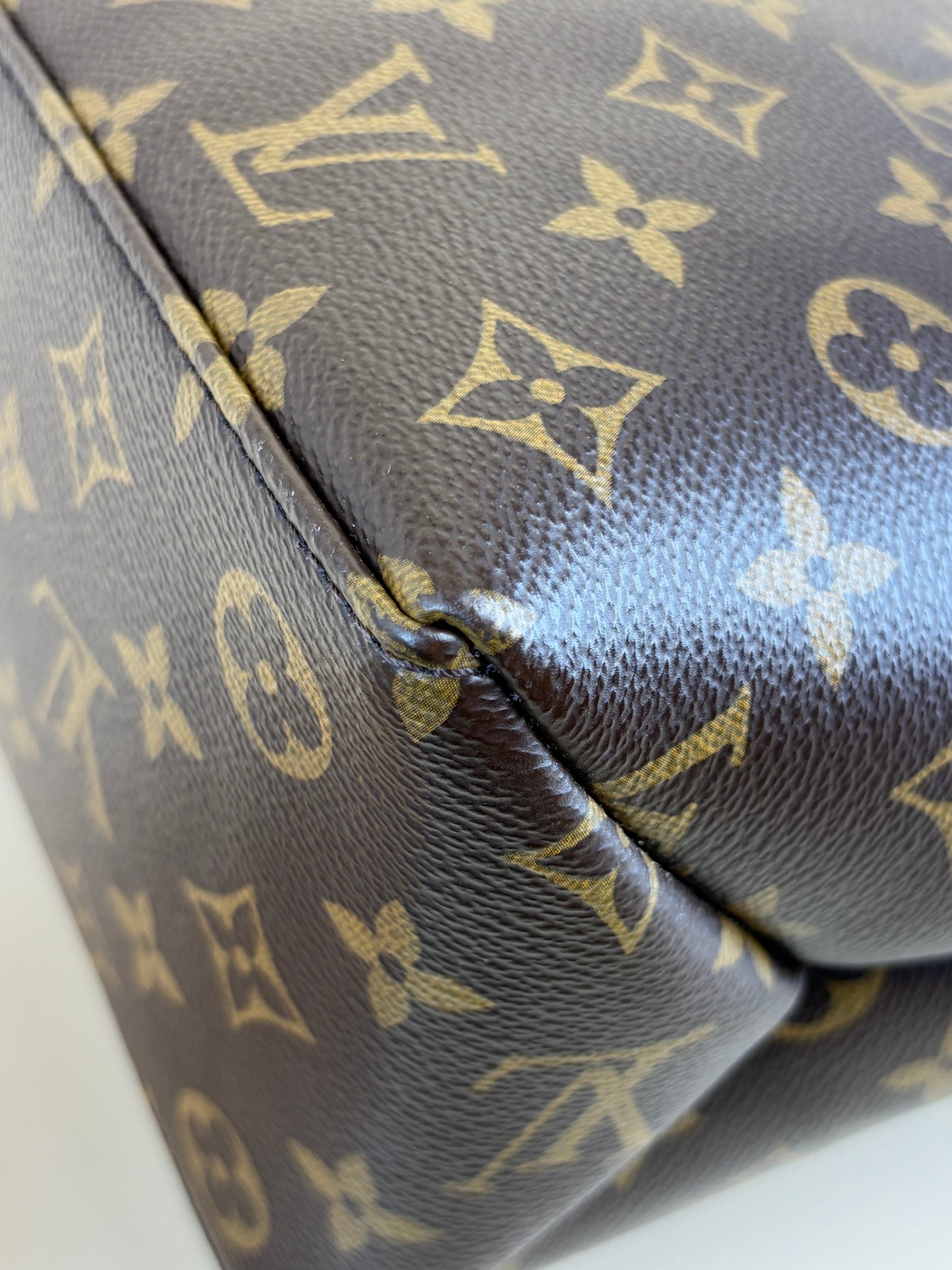 Louis Vuitton Monogram canvas petit palais tote bag