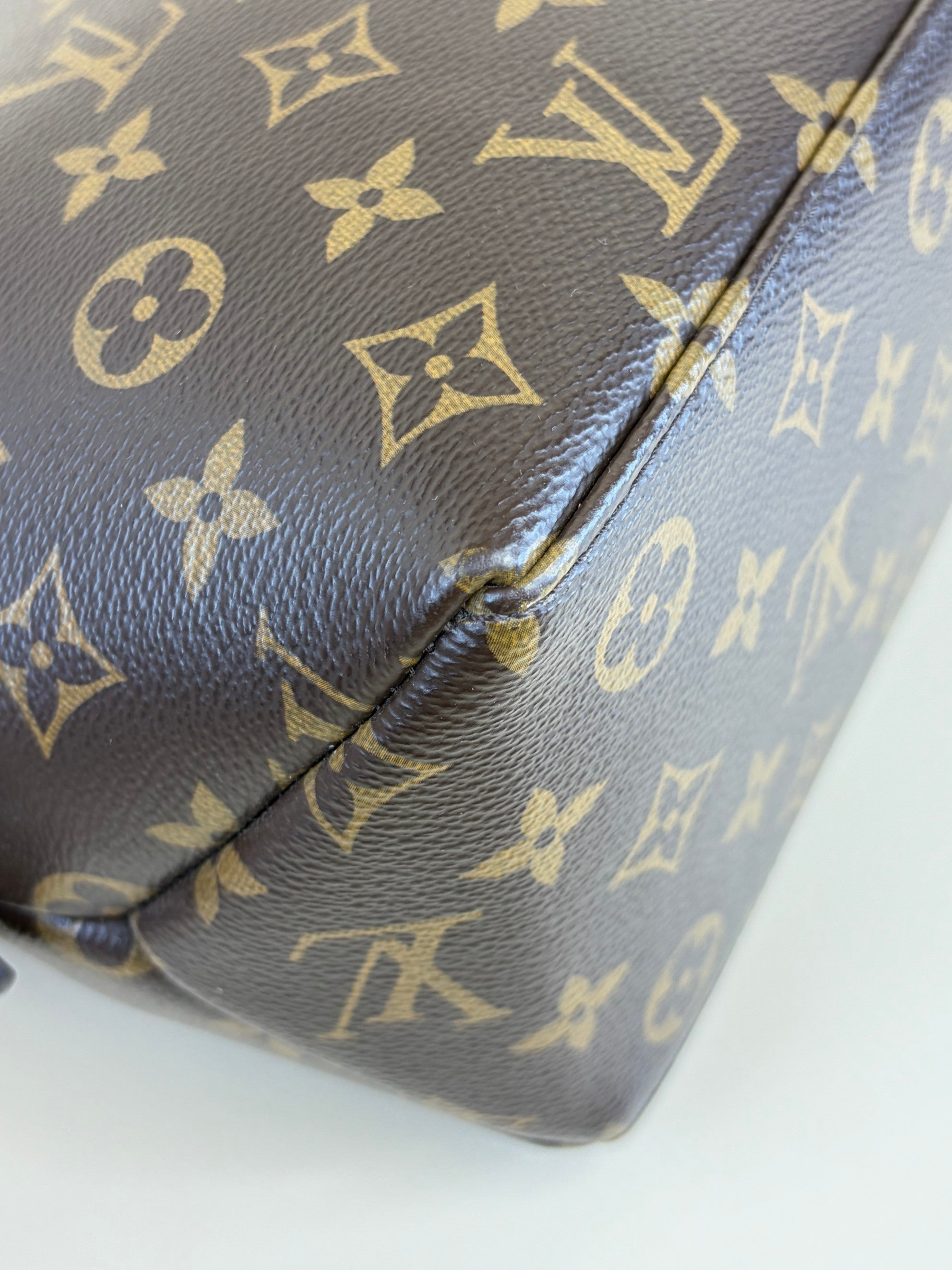 Louis Vuitton Monogram canvas petit palais tote bag