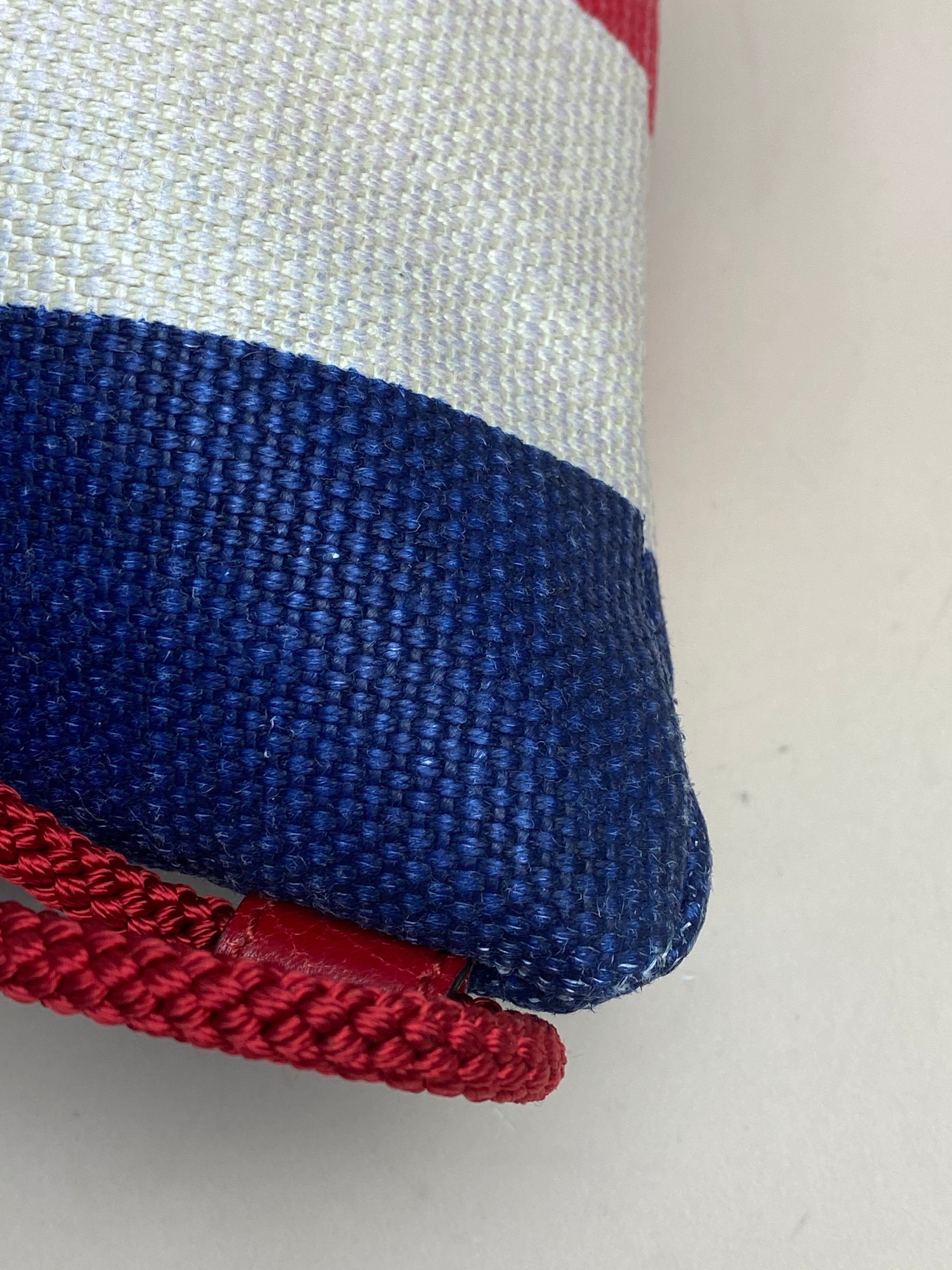 Gucci Tricolor Striped Backpack Bag