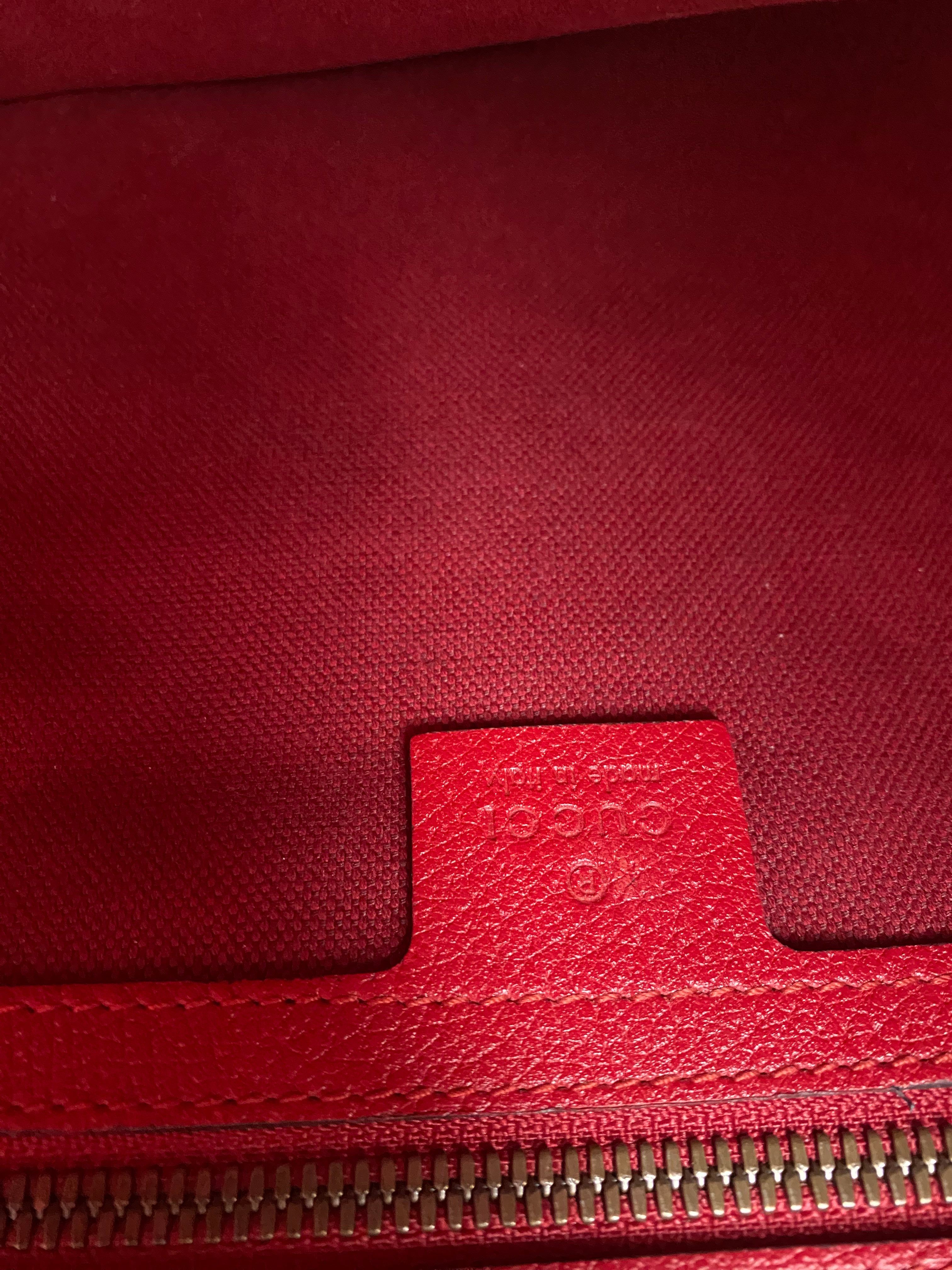 Gucci Tricolor Striped Backpack Bag