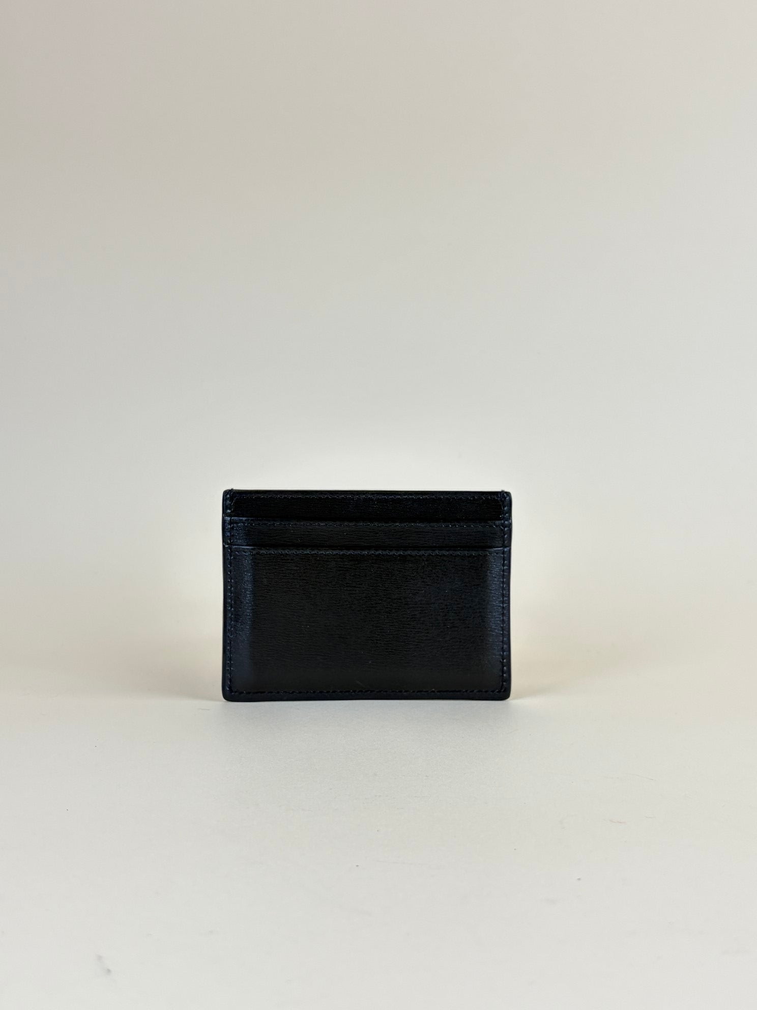 YSL Tiny Cassandre smothcalf black leather