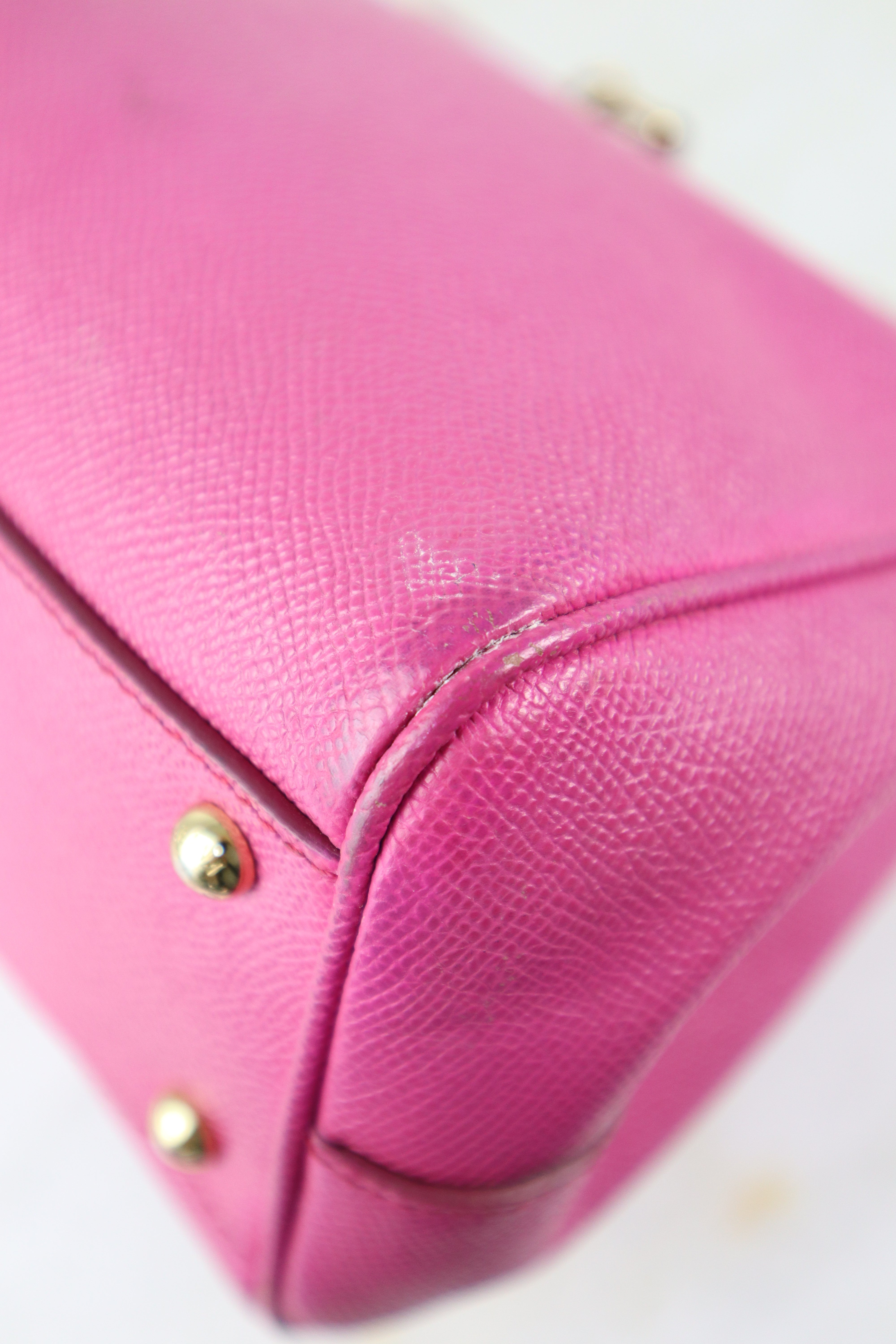 Dolce & Gabbana Hot Pink Medium Sicily Bag with Chain