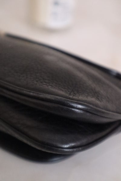 Gucci Black Pebbled Small 1973 Chain Bag-handbag-Gucci-The Closet Egypt