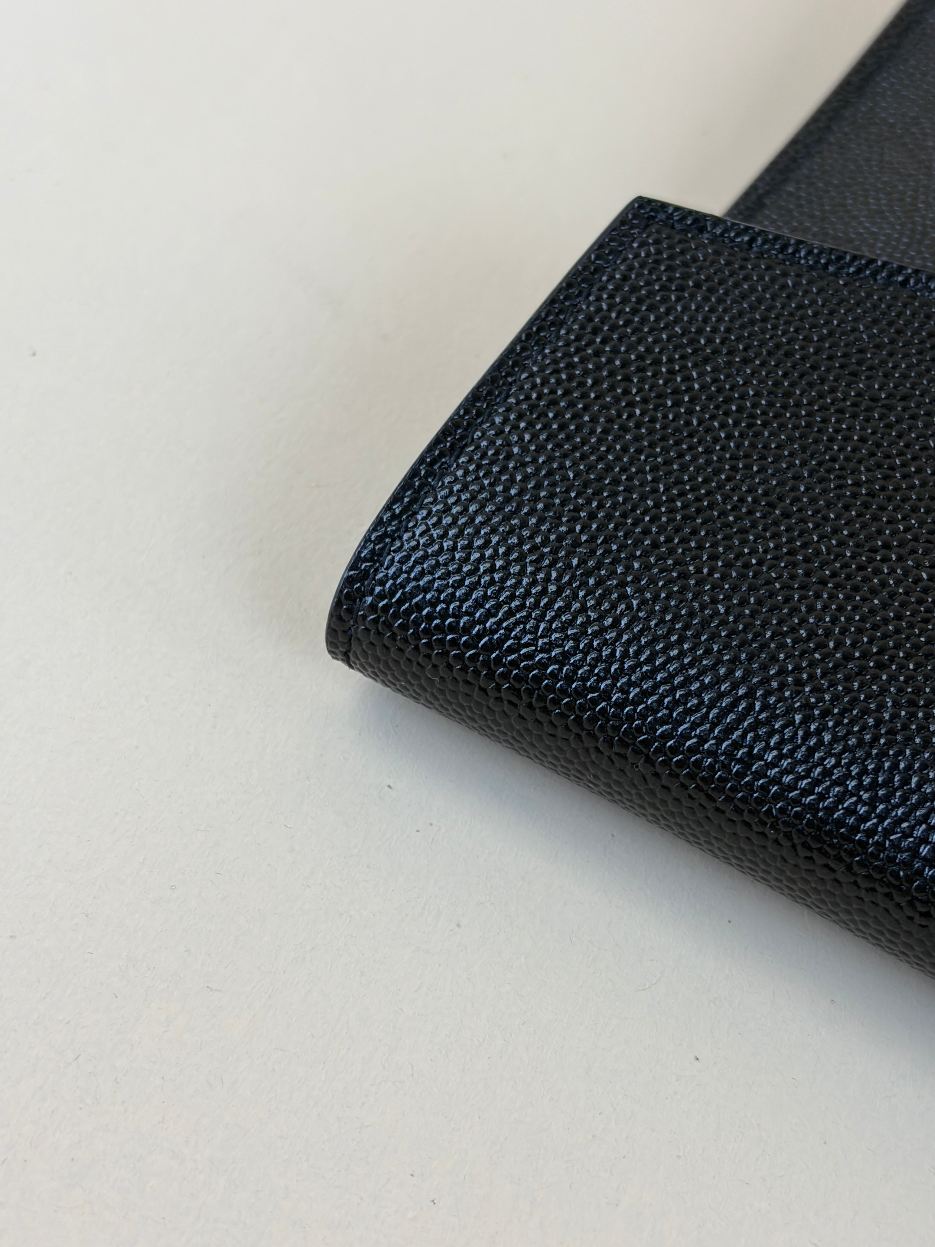 YSL Black Uptown Pouch