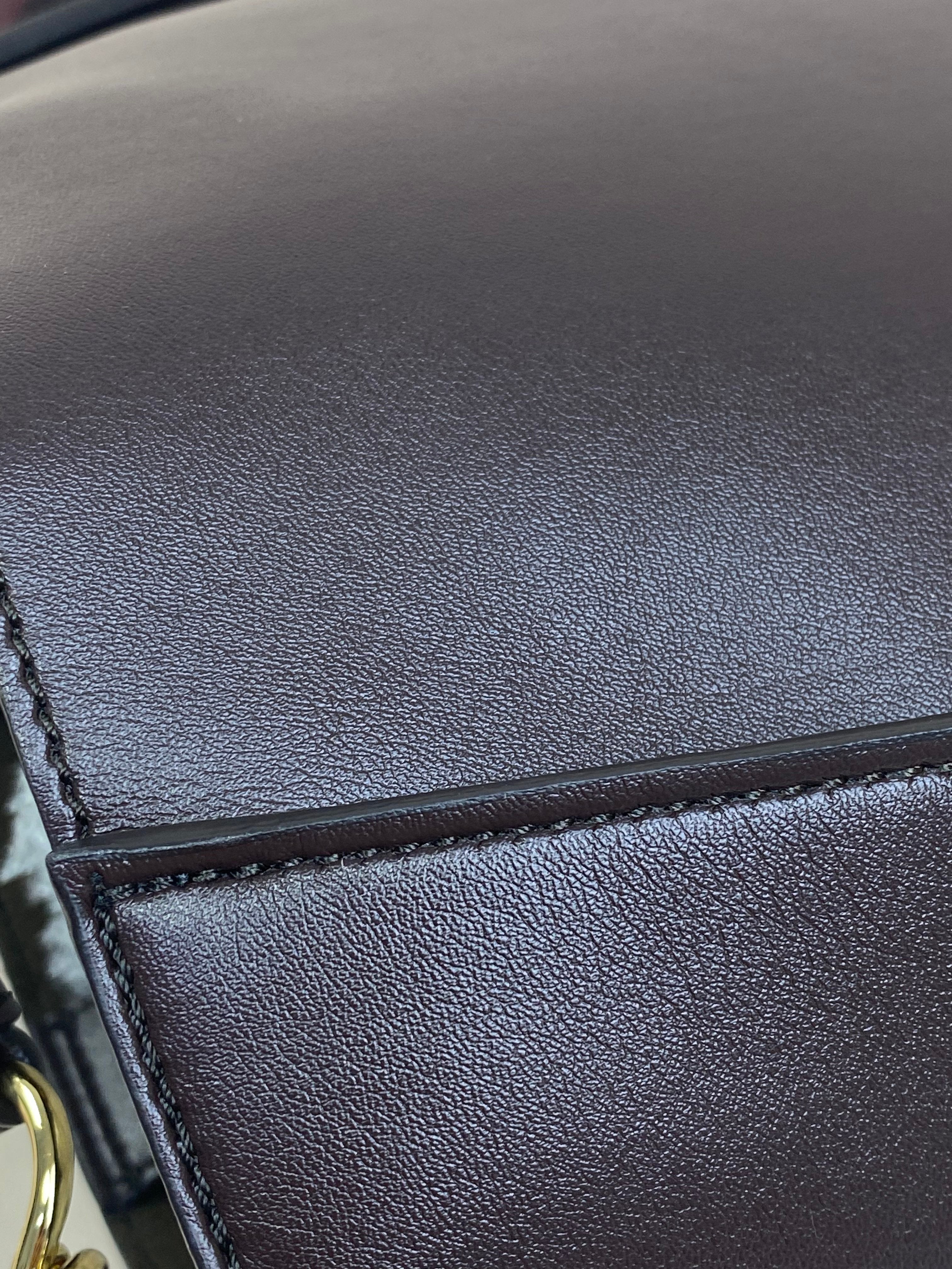 Stella Mccartney Brown Logo Crossbody Bag