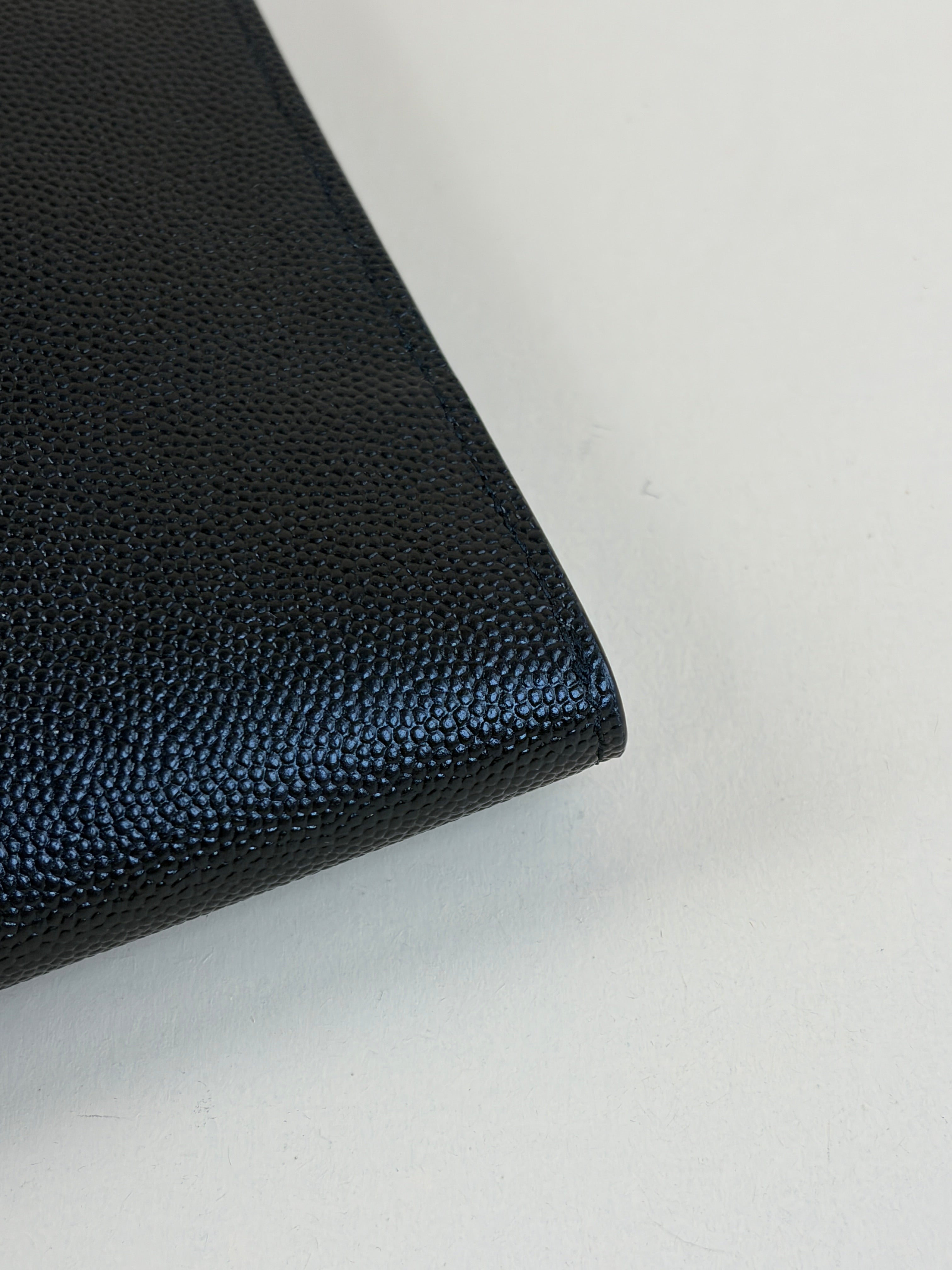 YSL Black Uptown Pouch