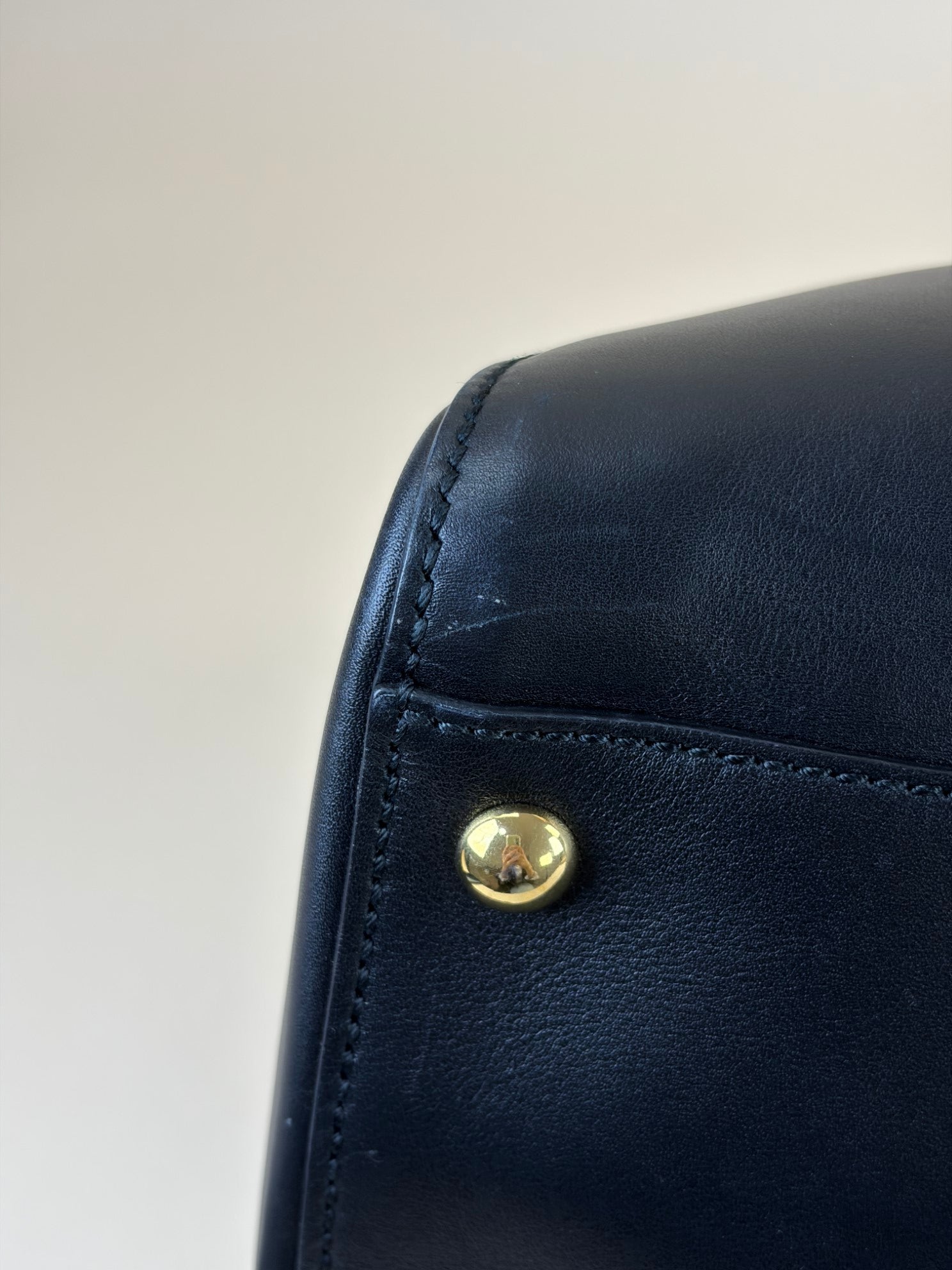 Gucci black Sylvie large Top Handle bag