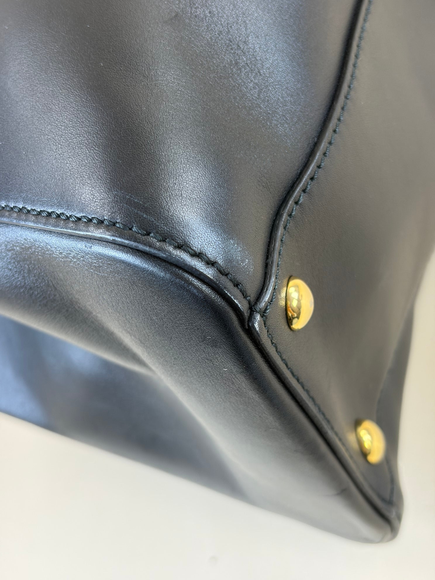 Gucci black Sylvie large Top Handle bag