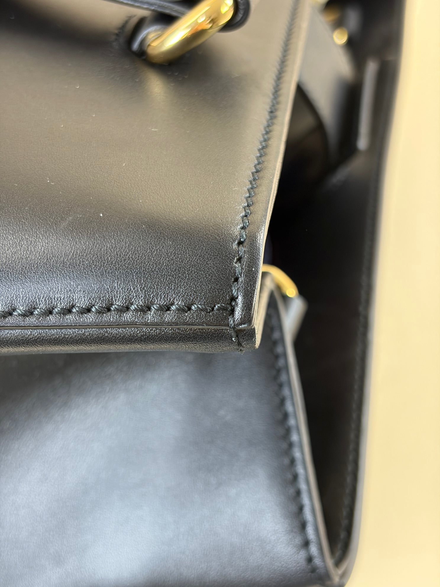 Gucci black Sylvie large Top Handle bag