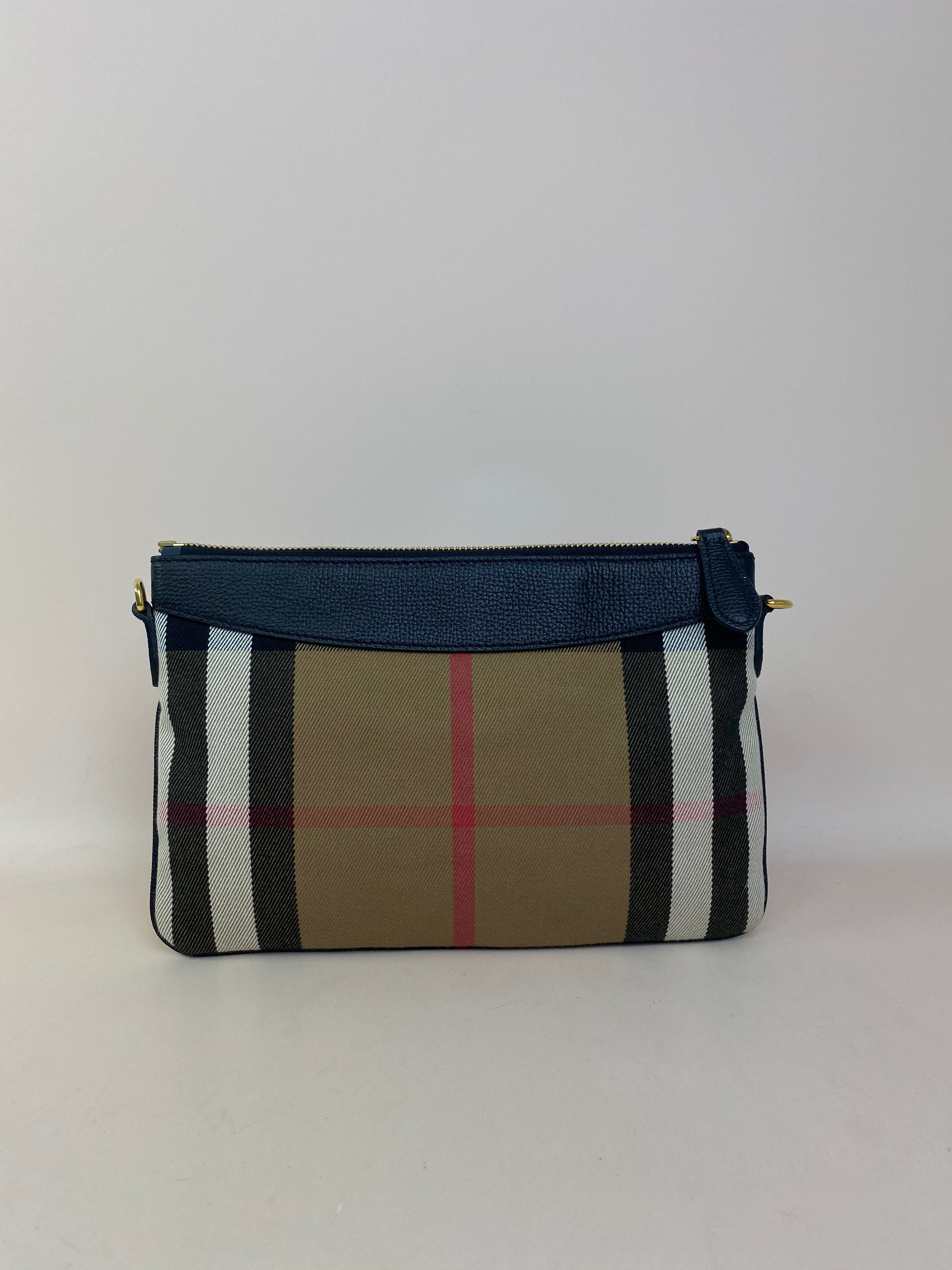Burberry Black House Check Crossbody Bag