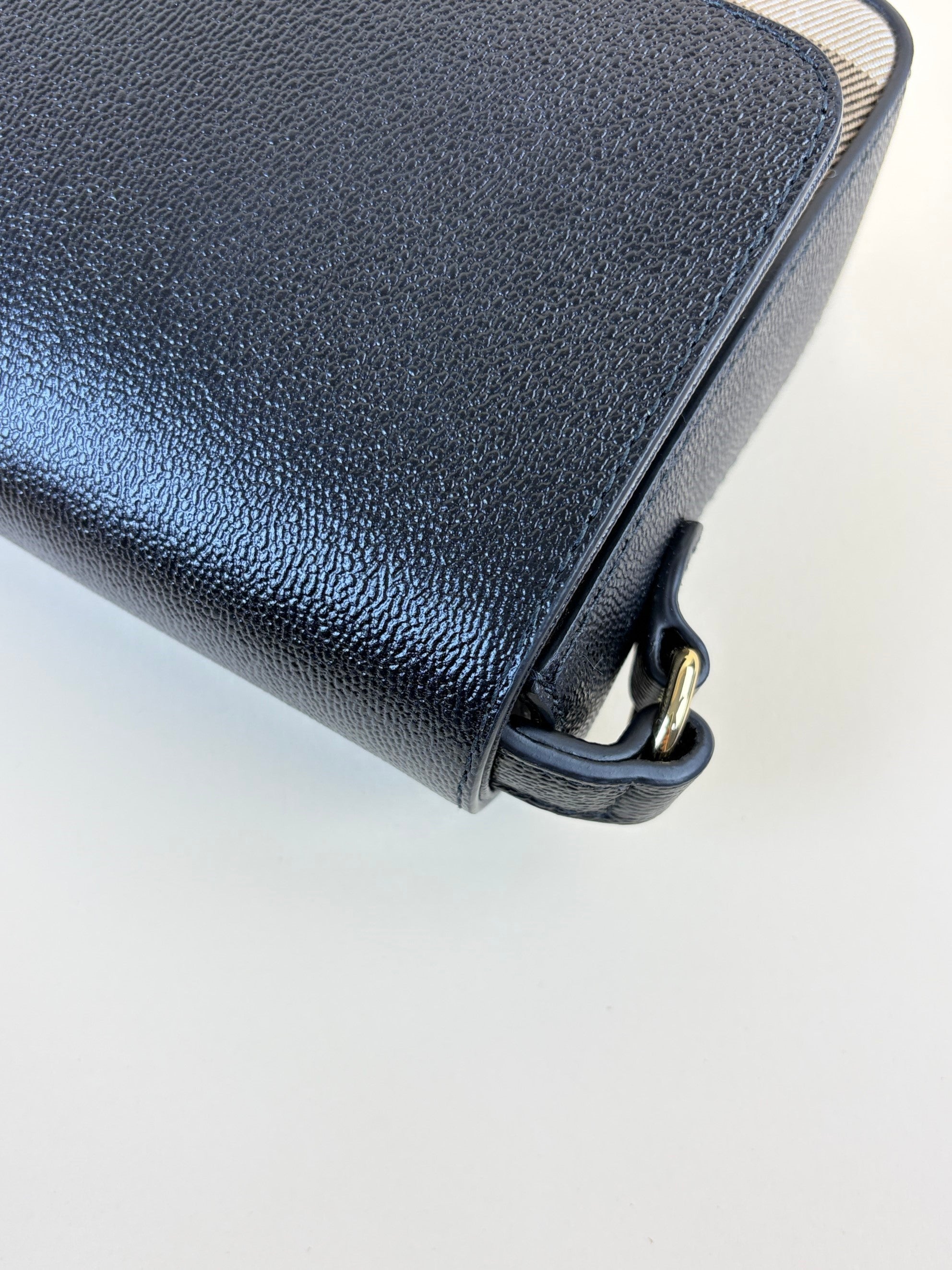 Burberry Black House Check Hampshire Bag