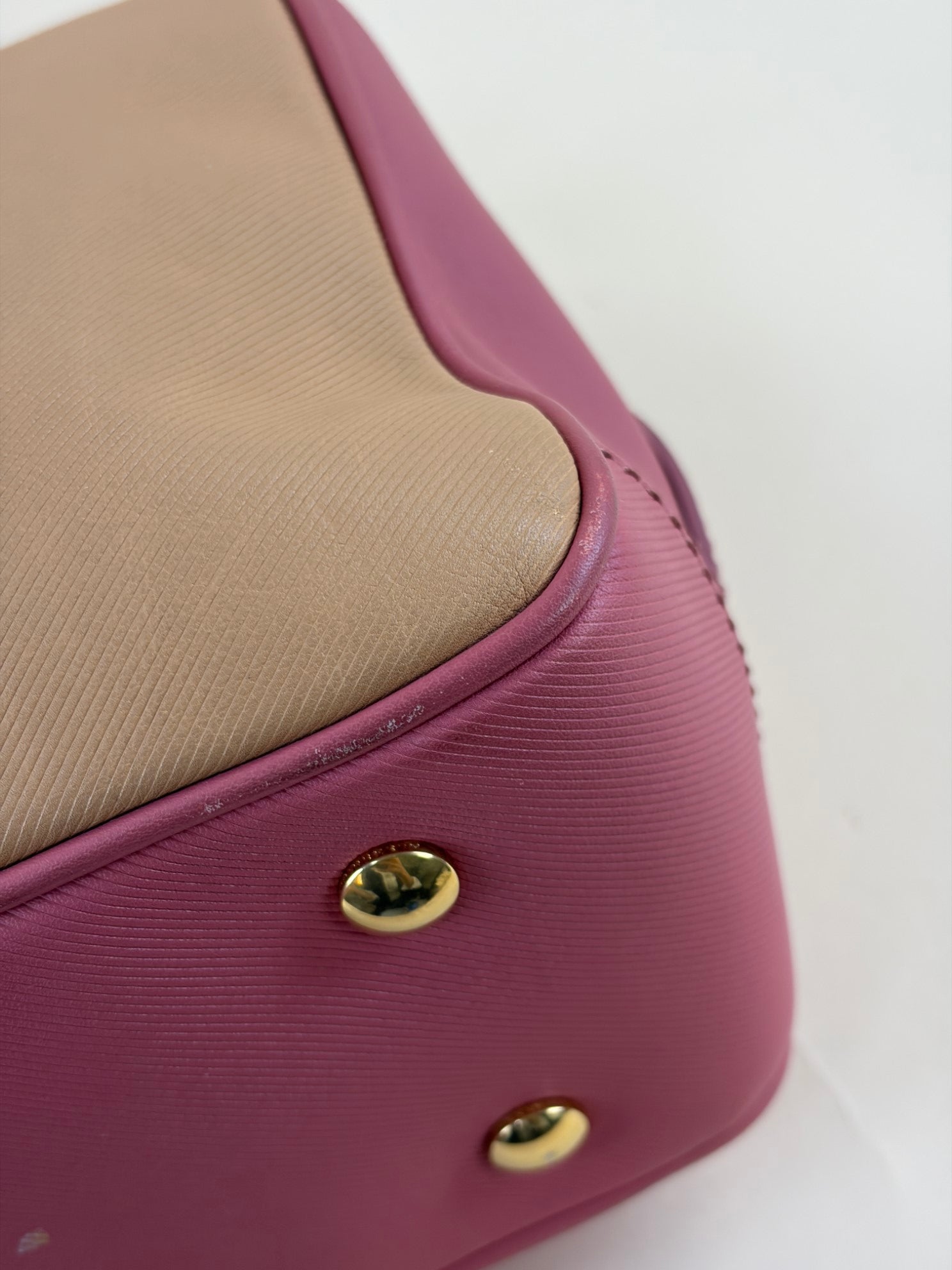 Burberry tri color medium DK Top Handle Bag