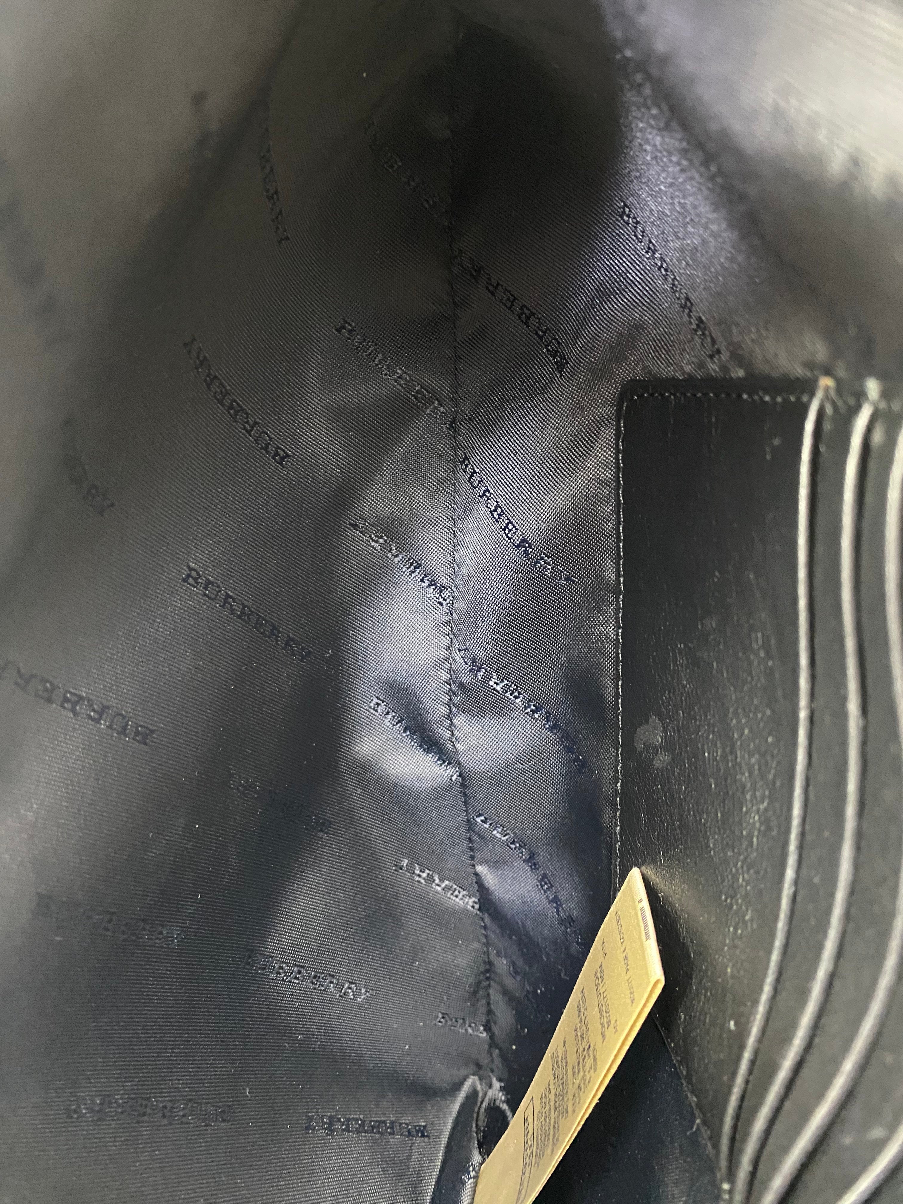 Burberry Black House Check Crossbody Bag