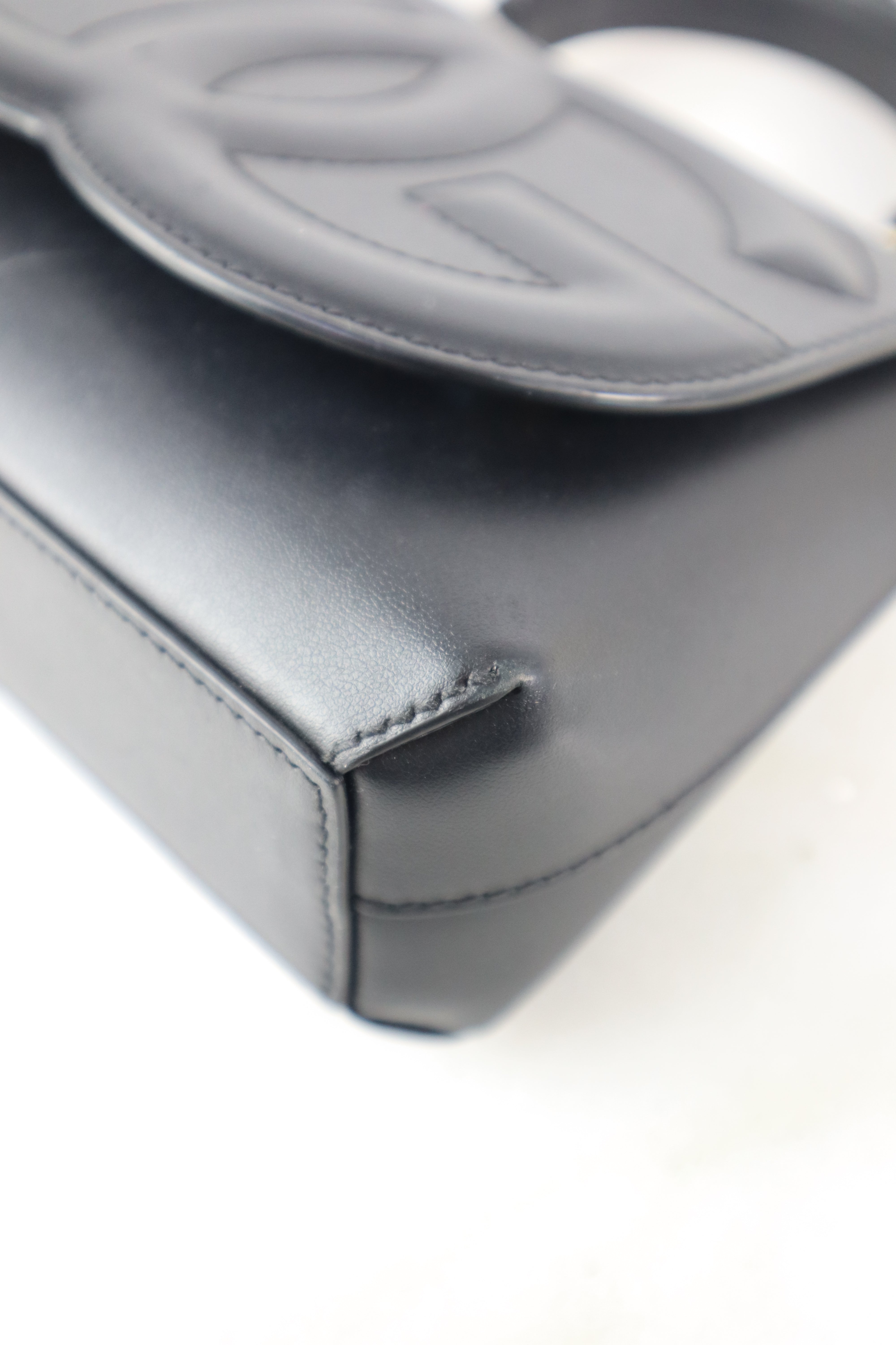 Dolce & Gabbana Black Top Handle W/ Strap