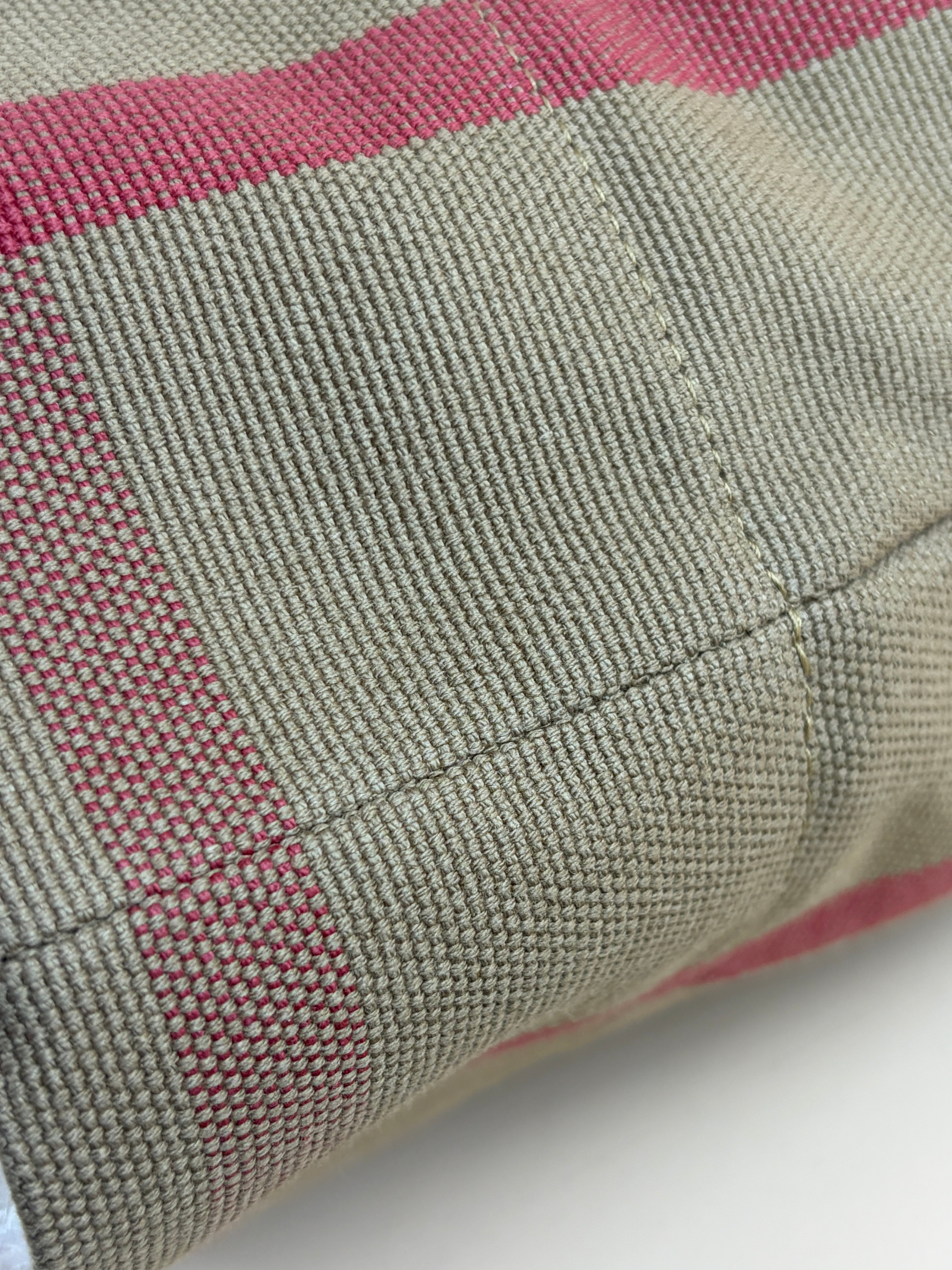 Burberry Brown Giant Check Medium London Tote Bag