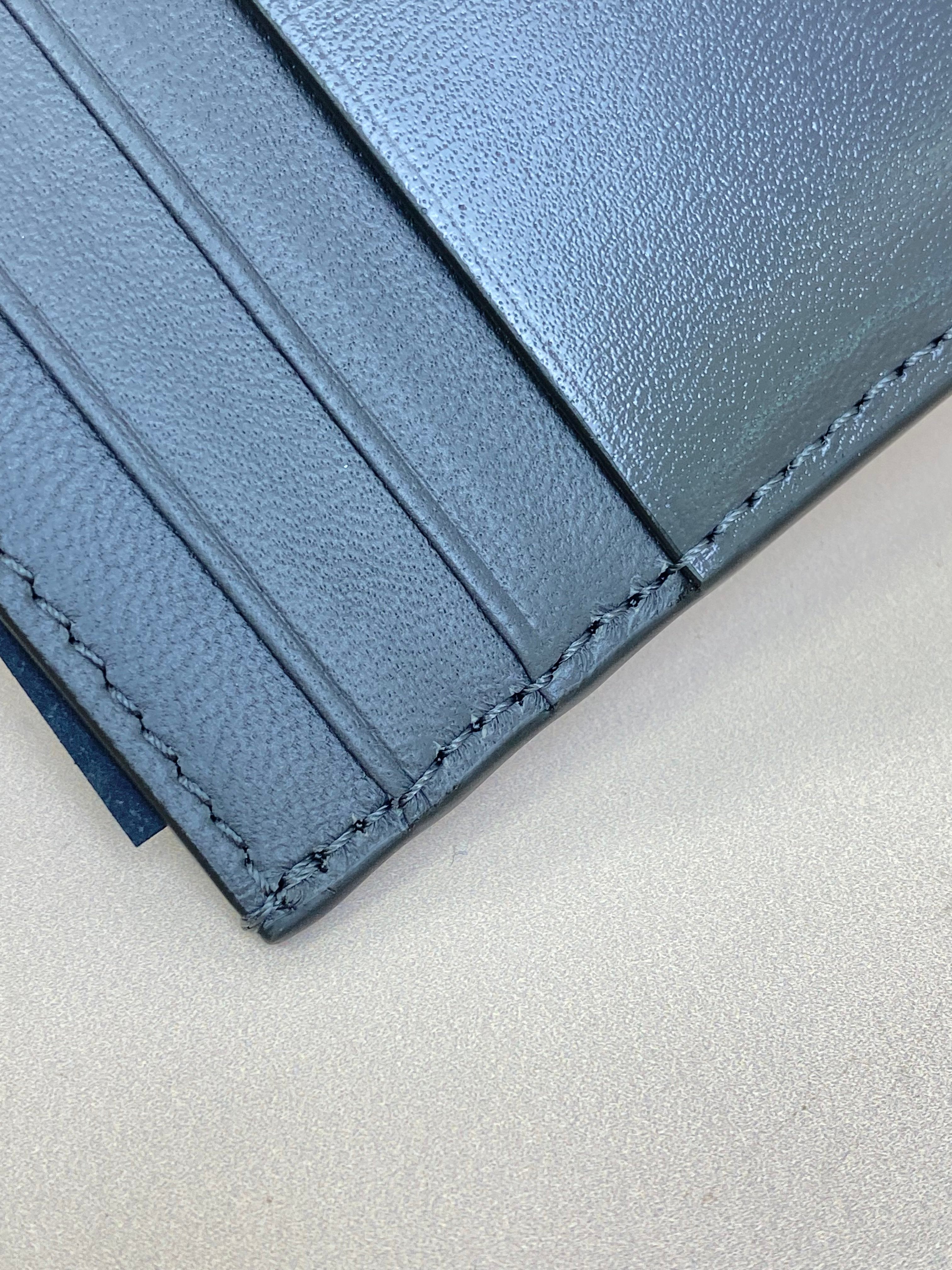 Givenchy Grey 4G Liquid Card Holder