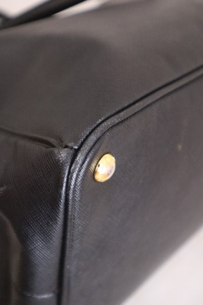 Prada Black Top Handle Bag-handbag-Prada-The Closet Egypt