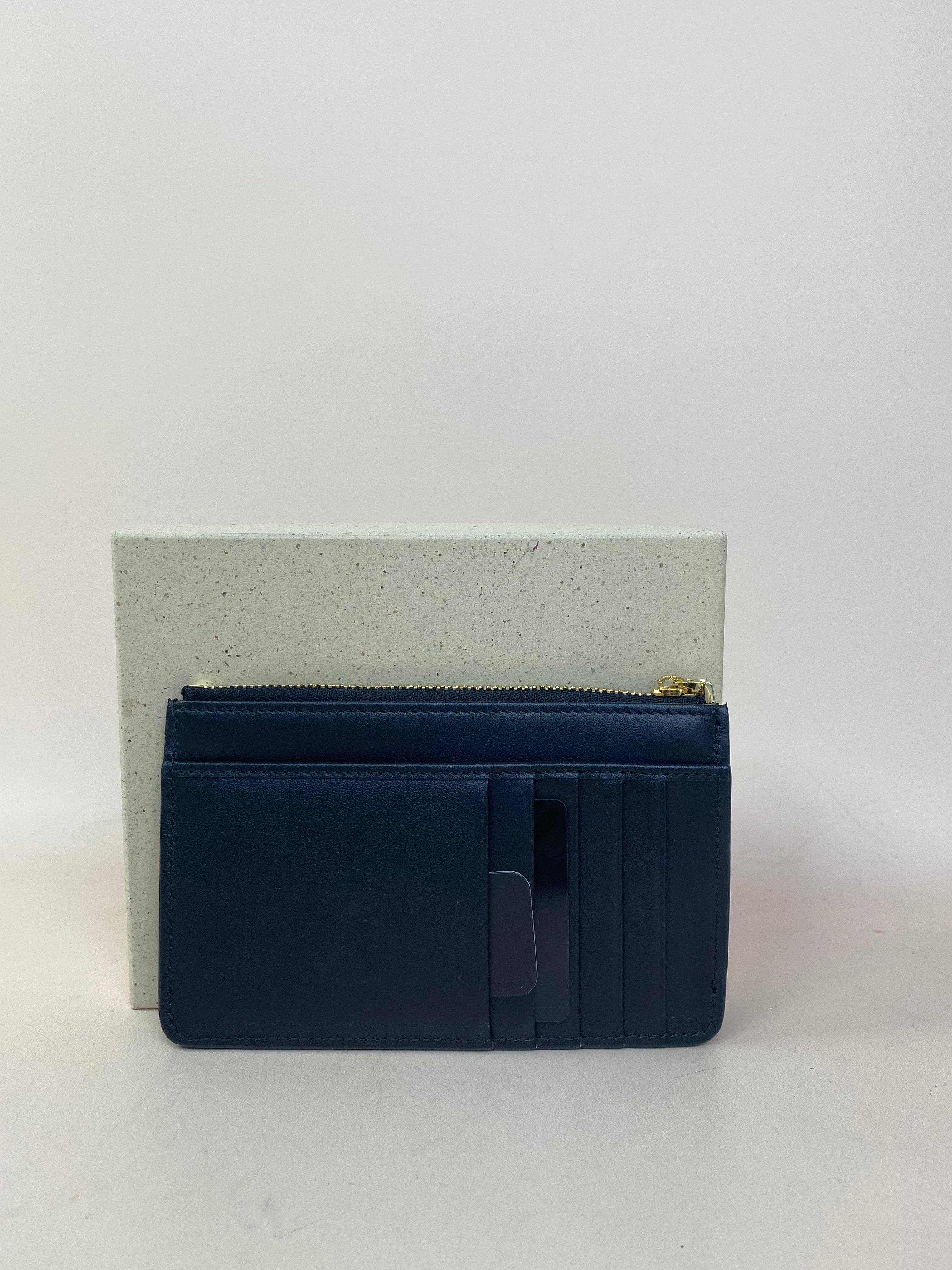 Dolce & Gabbana Black DG Logo Small Zip Wallet