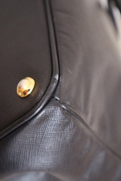 Prada Black Top Handle Bag-handbag-Prada-The Closet Egypt