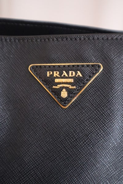 Prada Black Top Handle Bag-handbag-Prada-The Closet Egypt
