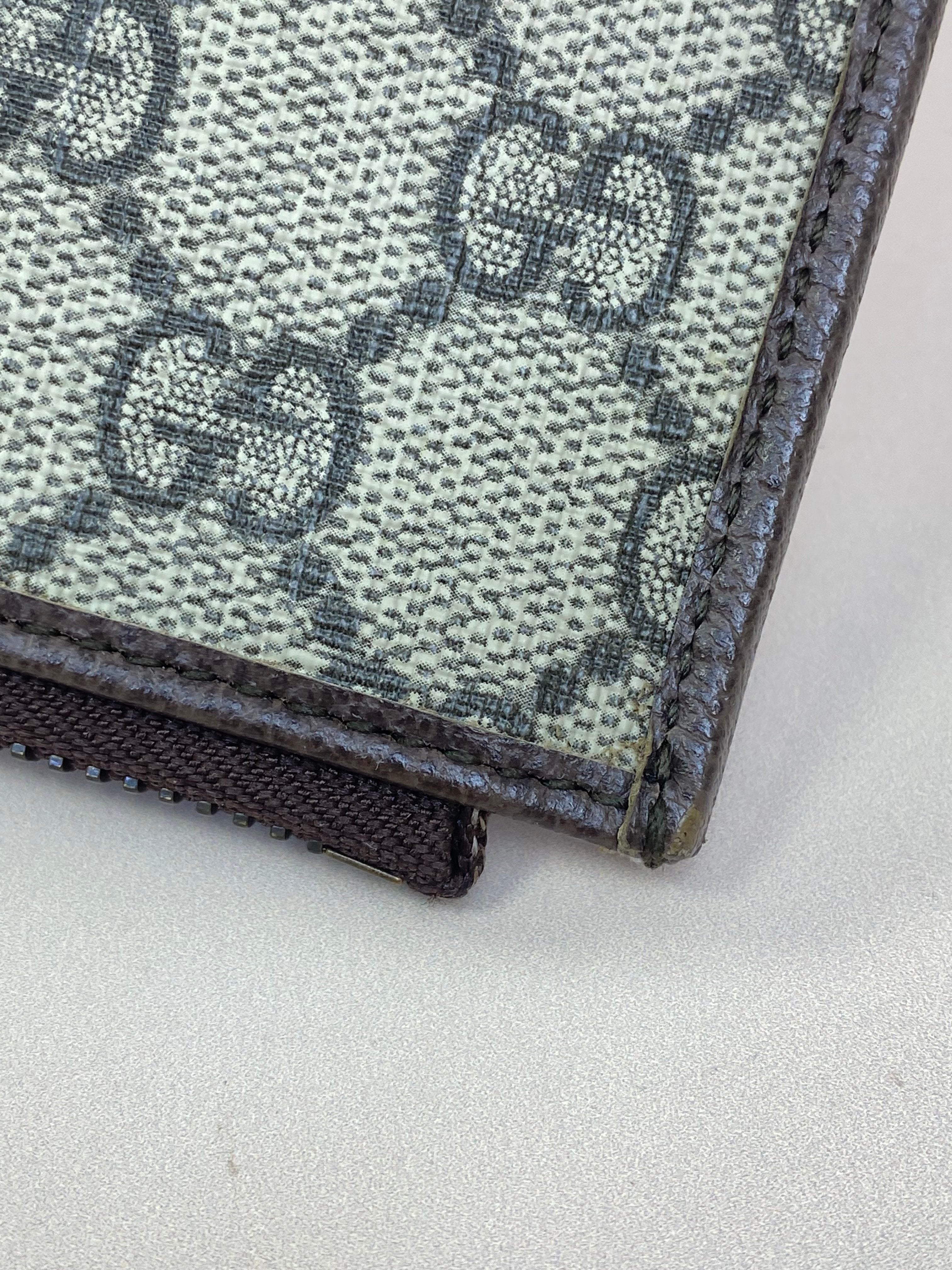 Gucci Ebony GG Supreme Ophidia Clutch