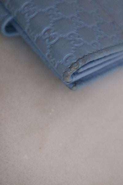 Gucci Cyan GG Microguccissima Small Wallet-wallet-Gucci-The Closet Egypt