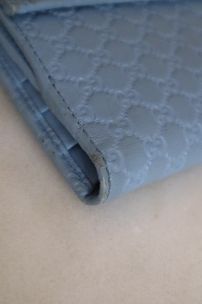 Gucci Cyan GG Microguccissima Small Wallet-wallet-Gucci-The Closet Egypt