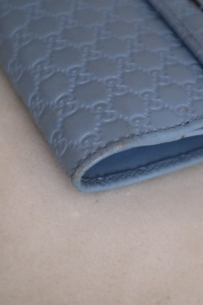 Gucci Cyan GG Microguccissima Small Wallet-wallet-Gucci-The Closet Egypt