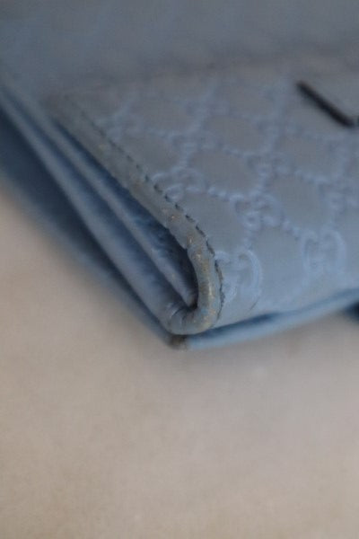 Gucci Cyan GG Microguccissima Small Wallet-wallet-Gucci-The Closet Egypt