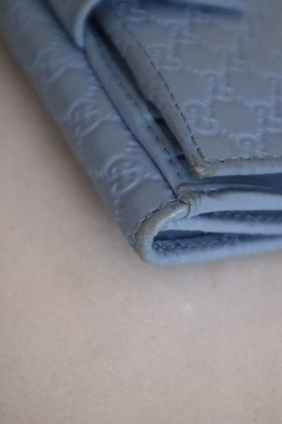 Gucci Cyan GG Microguccissima Small Wallet-wallet-Gucci-The Closet Egypt