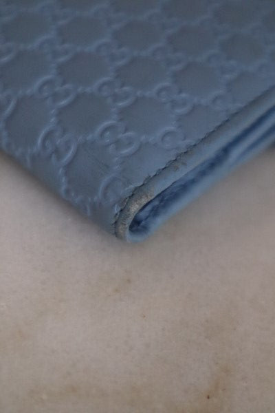 Gucci Cyan GG Microguccissima Small Wallet-wallet-Gucci-The Closet Egypt