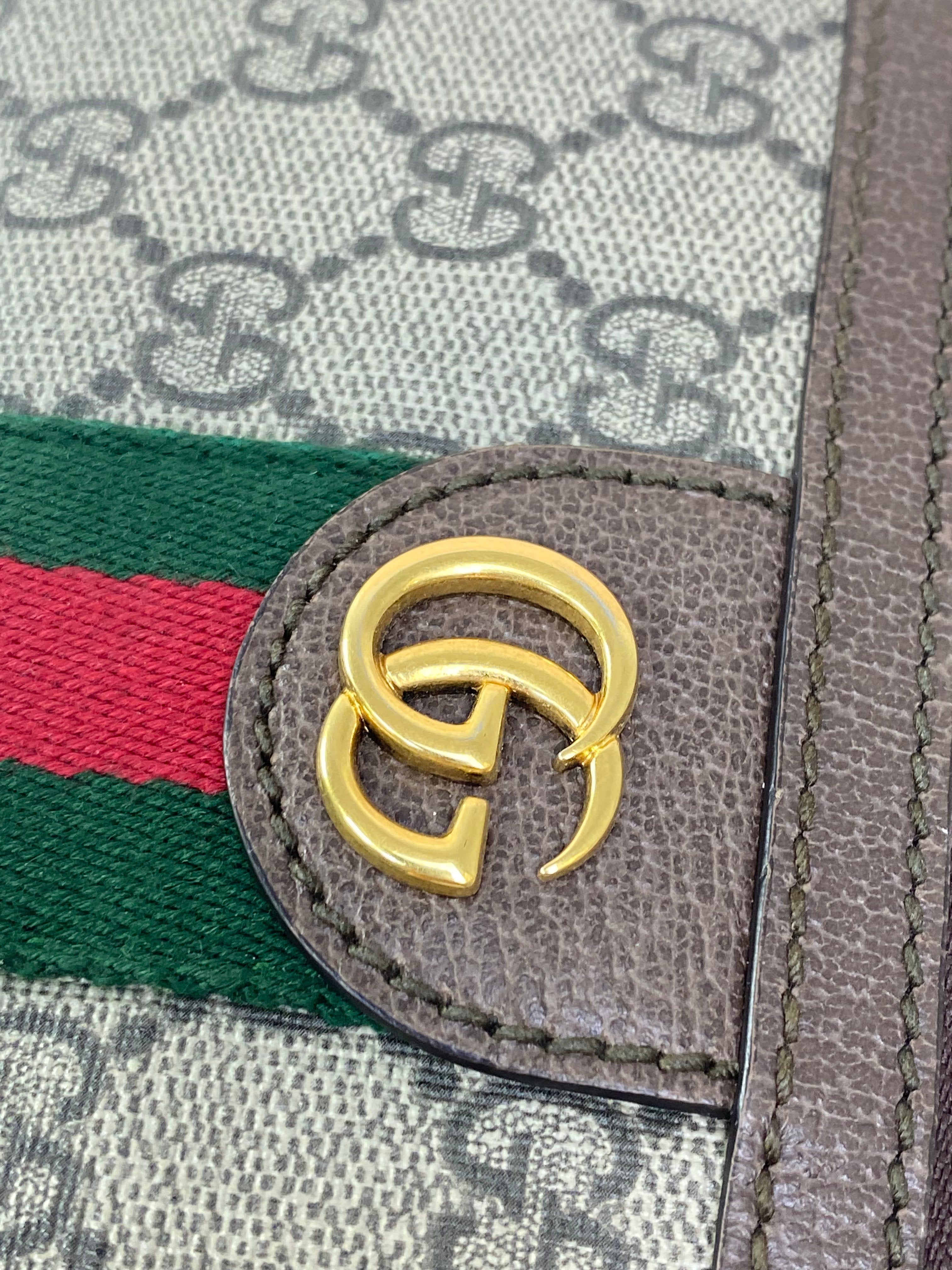 Gucci Bicolor GG Ophidia Belt Bag