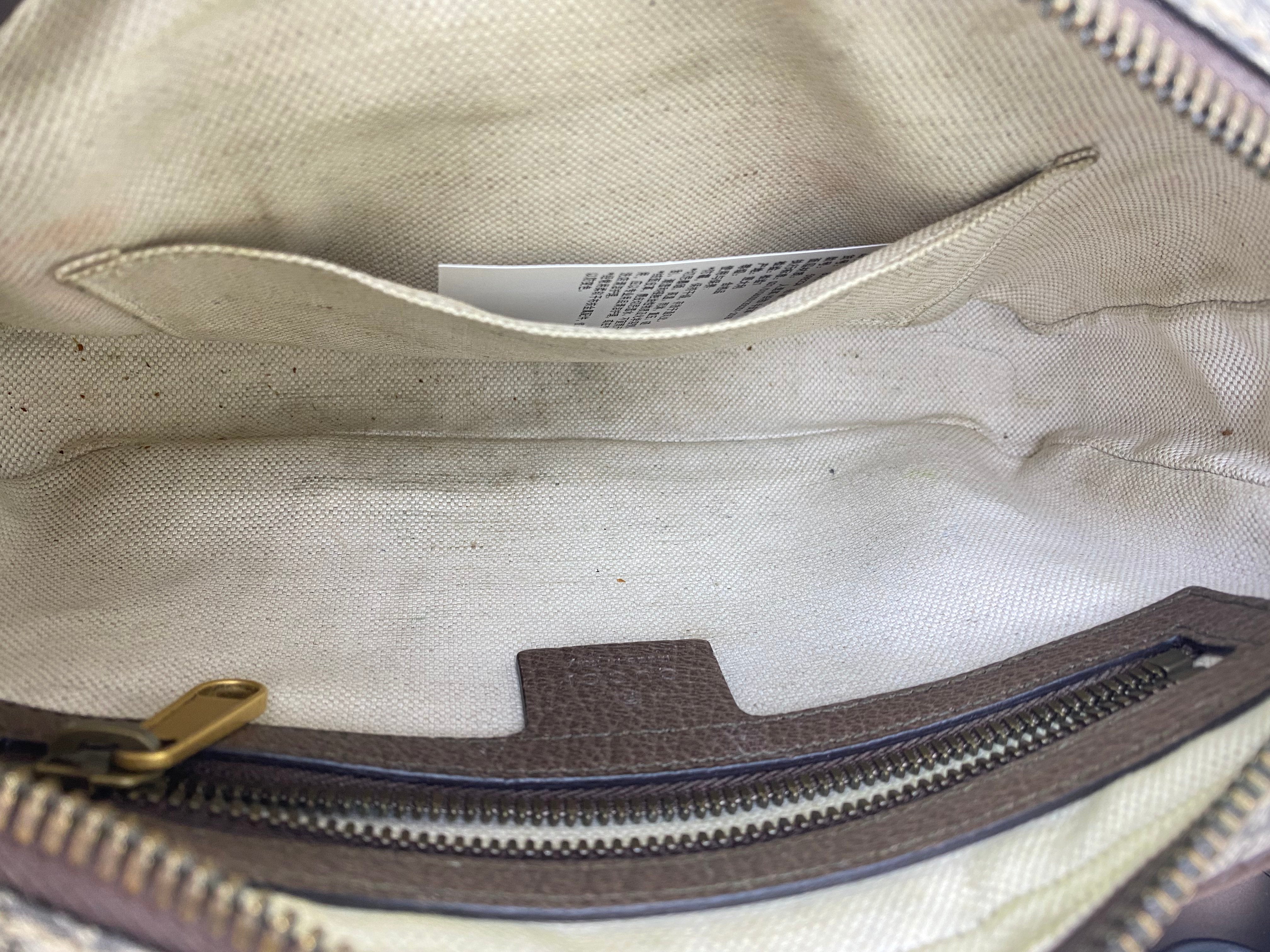 Gucci Bicolor GG Ophidia Belt Bag