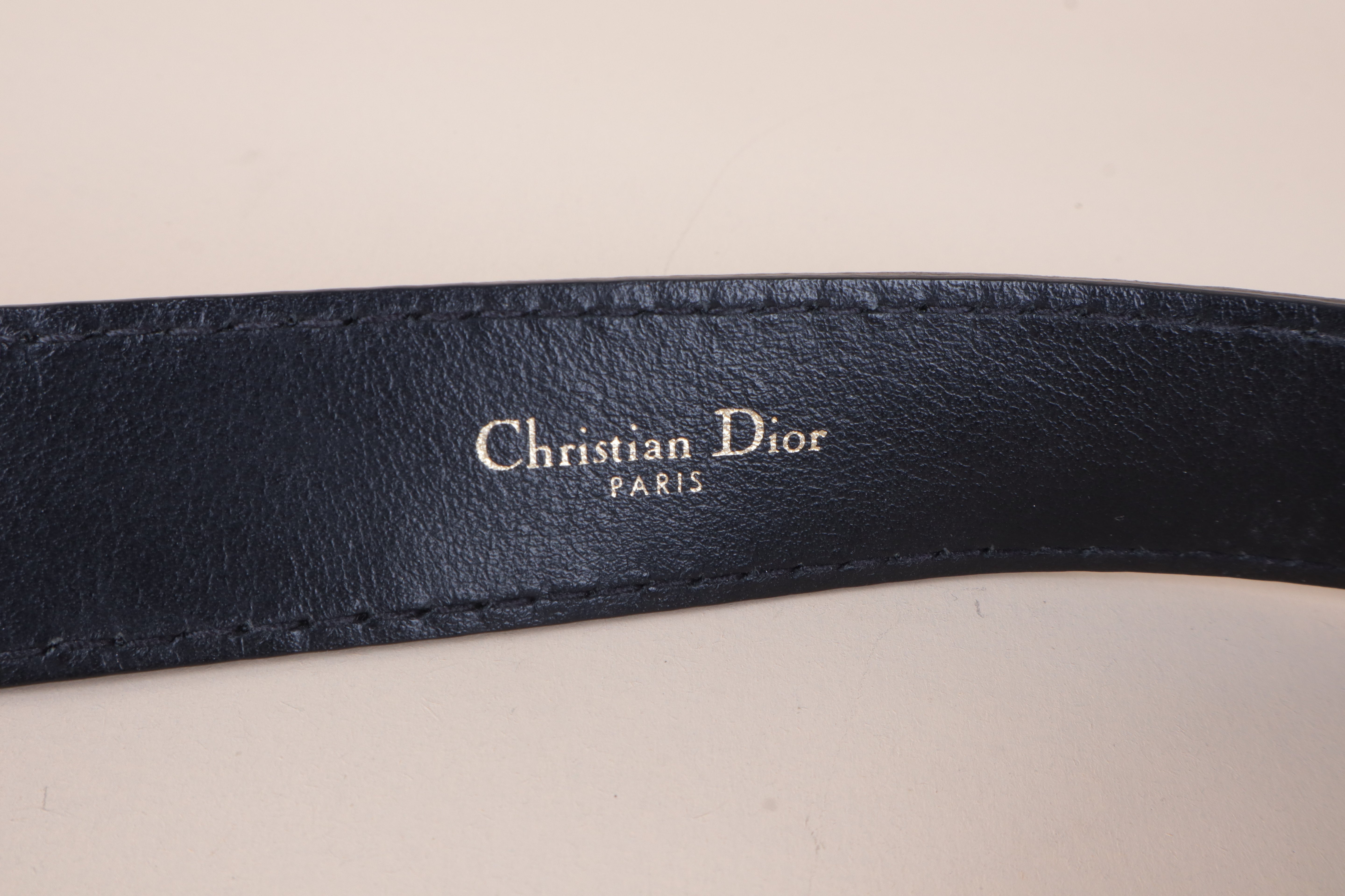 Christian Dior Black D-FENCE LOGO