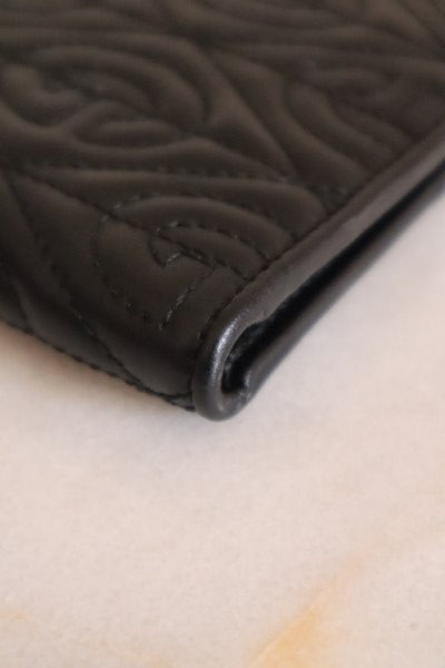 Gucci Black Rhombus Quilted Wallet-wallet-Gucci-The Closet Egypt