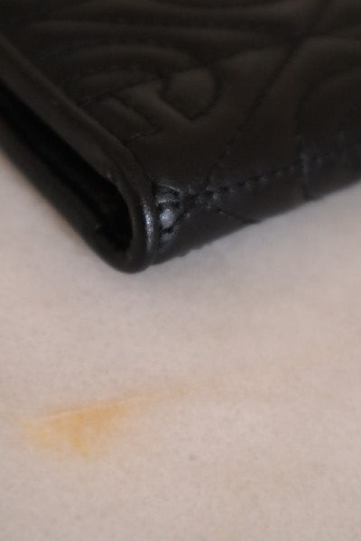 Gucci Black Rhombus Quilted Wallet-wallet-Gucci-The Closet Egypt