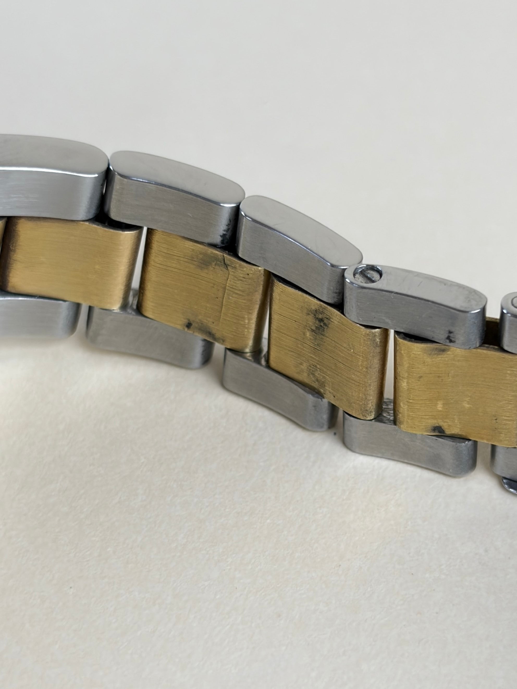 Rolex date just 36 with a black dial & diamonds