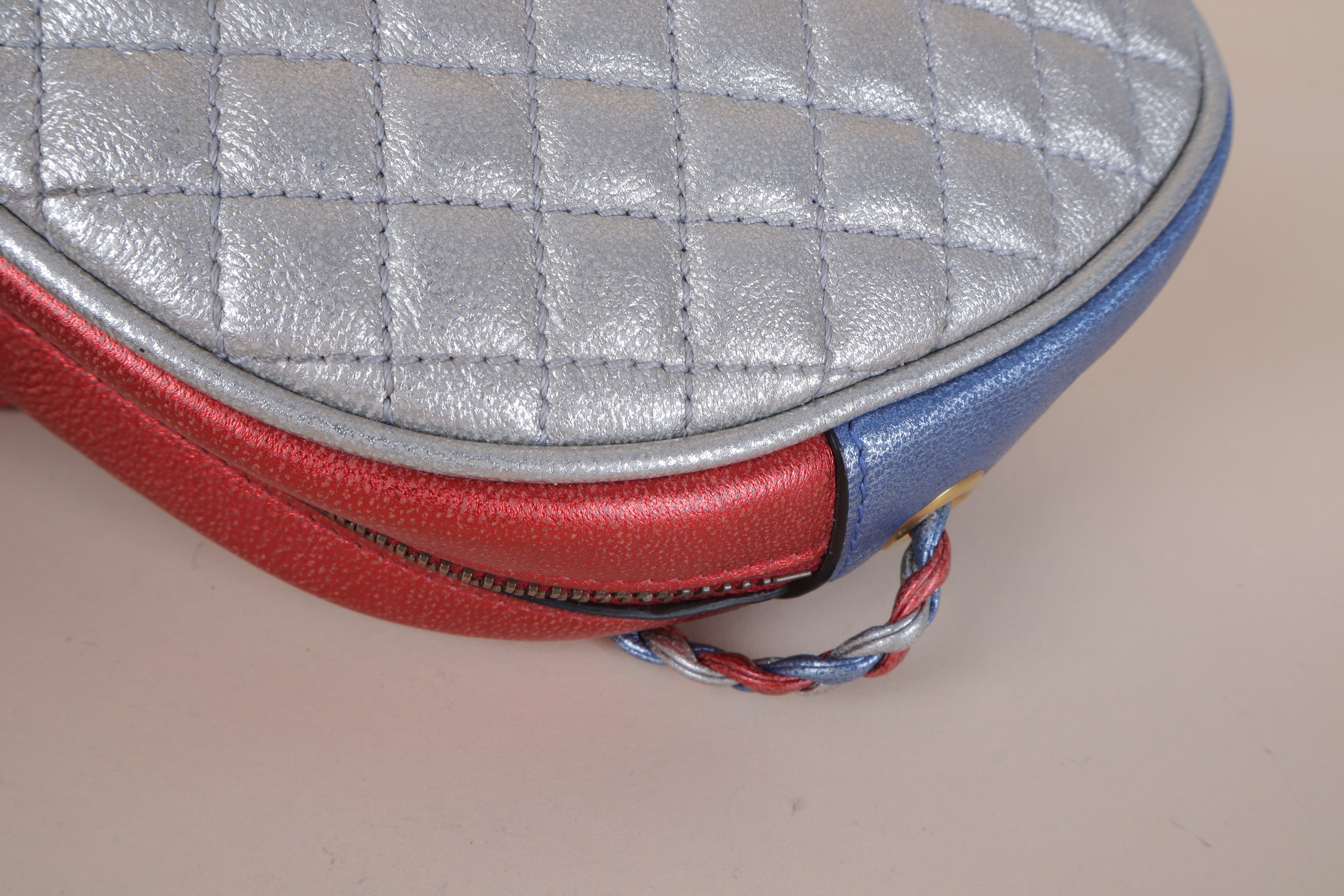 GUCCI mini dome blue& red