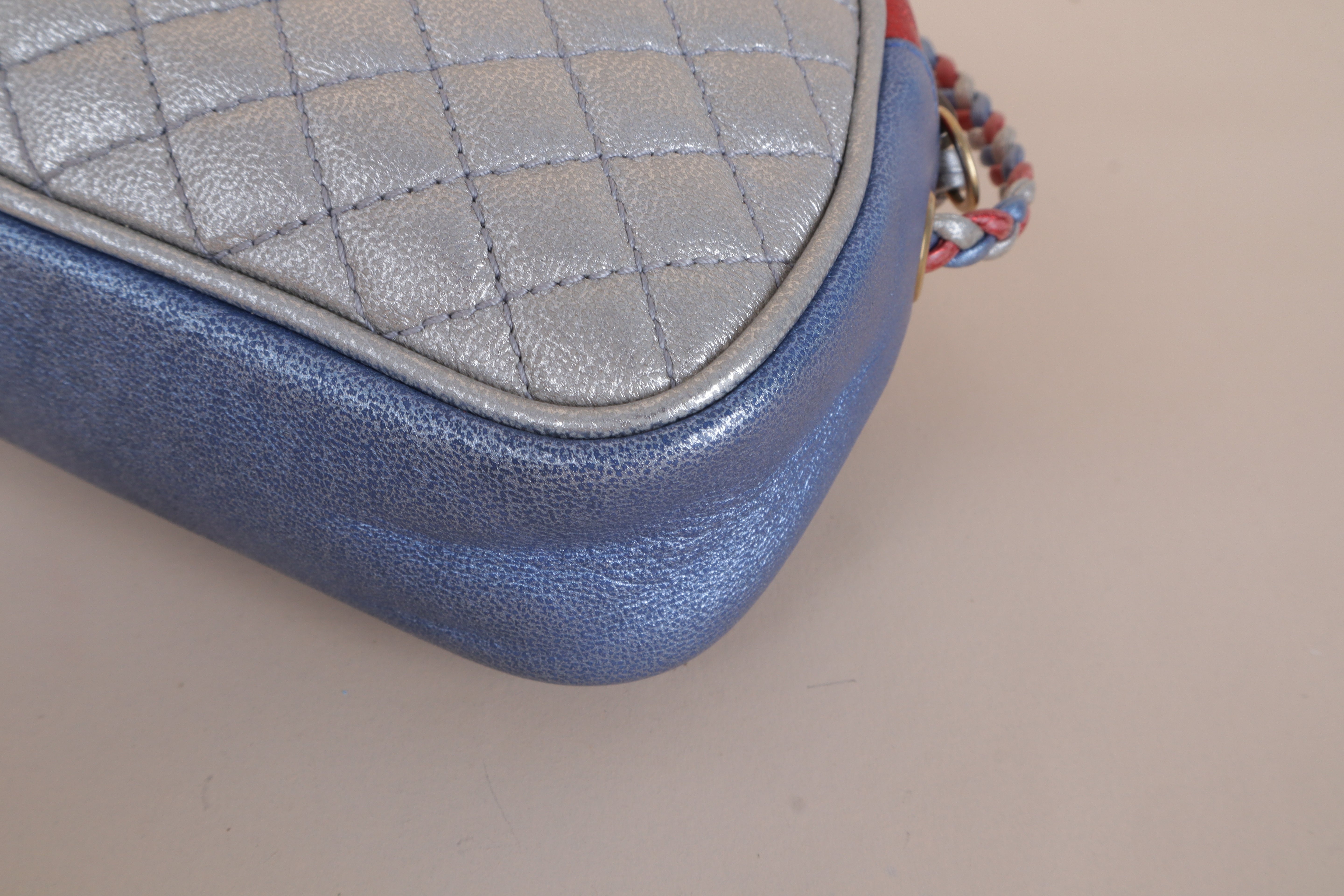 GUCCI mini dome blue& red