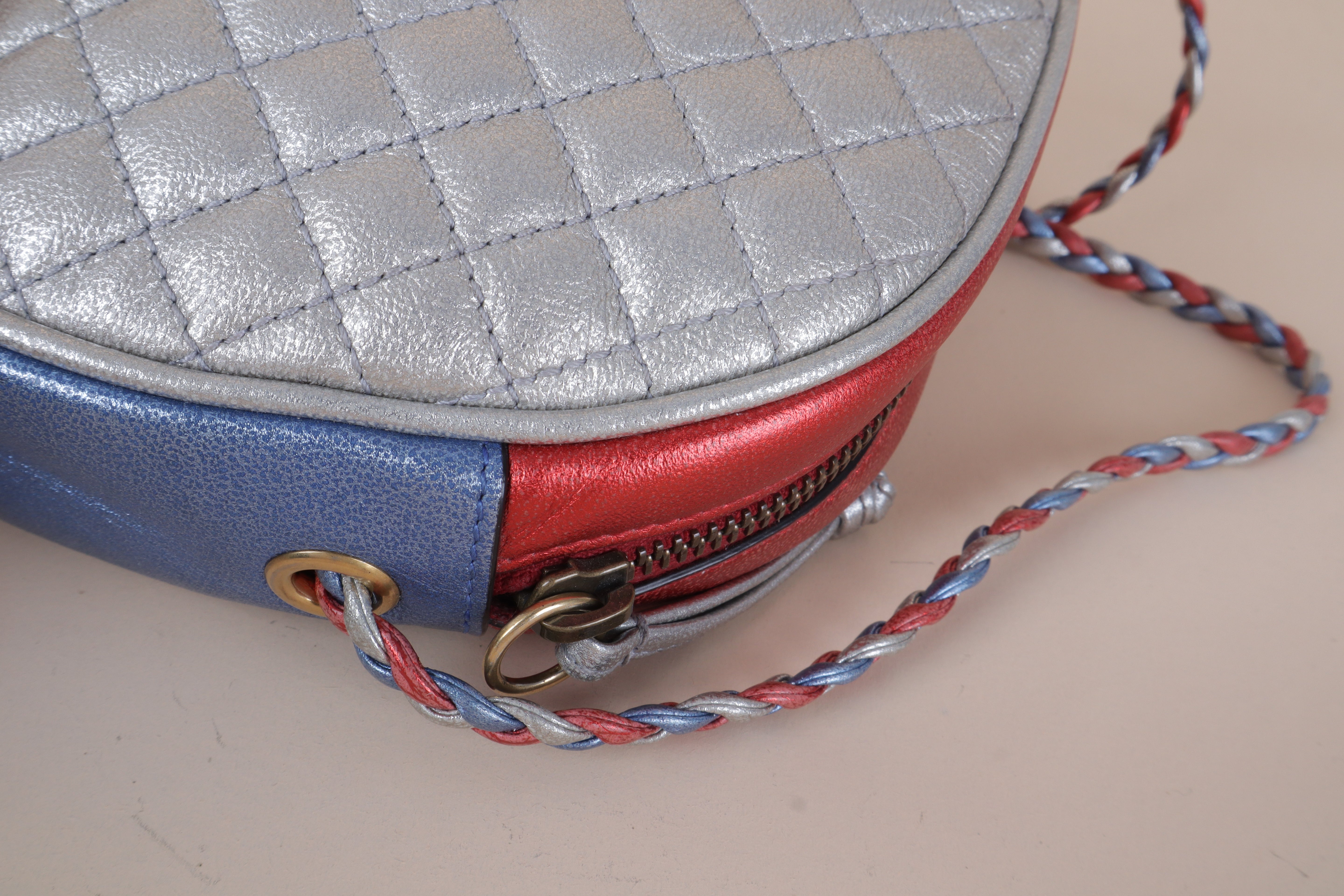 GUCCI mini dome blue& red