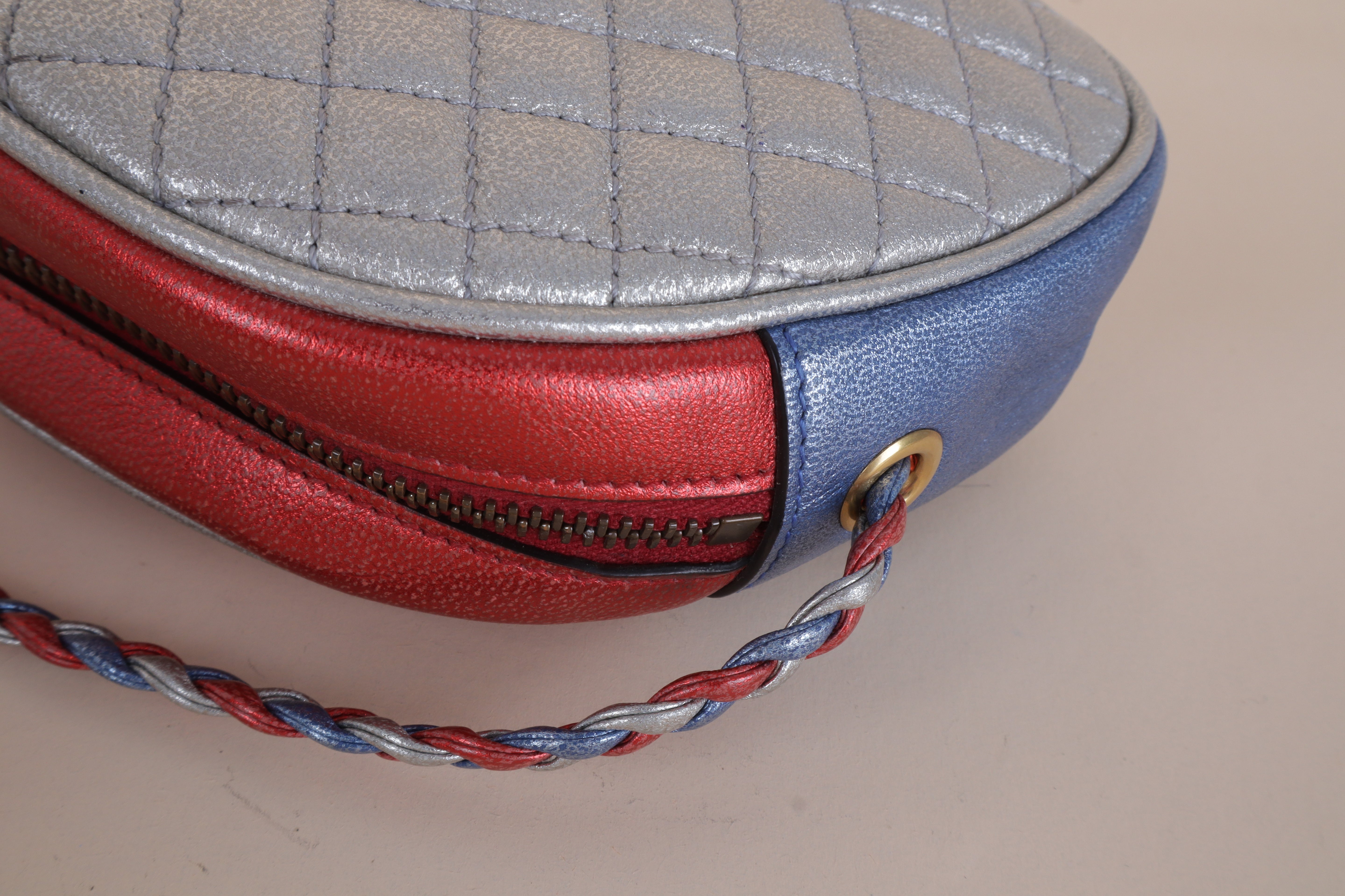 GUCCI mini dome blue& red