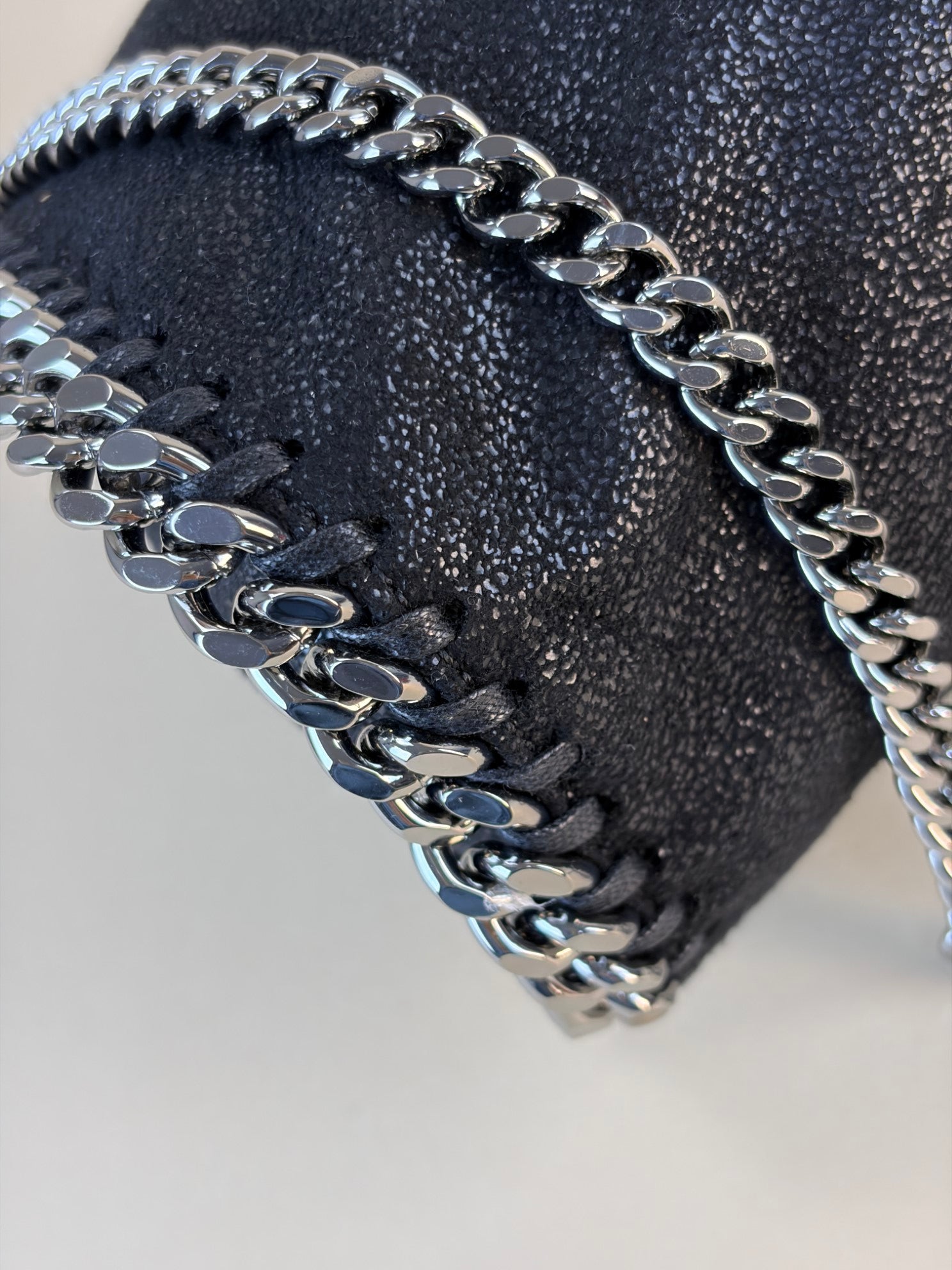 Stella Mccartney Black Mini Tote Bag