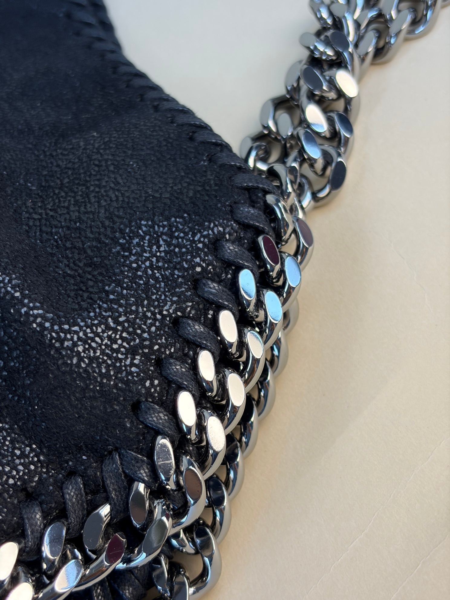 Stella Mccartney Black Mini Tote Bag