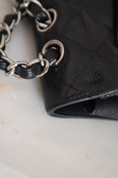 Chanel Black Classic jumbo Single Flap Bag-handbag-Chanel-The Closet Egypt