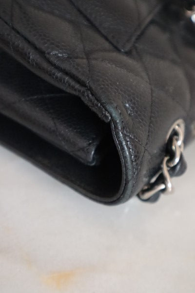 Chanel Black Classic jumbo Single Flap Bag-handbag-Chanel-The Closet Egypt