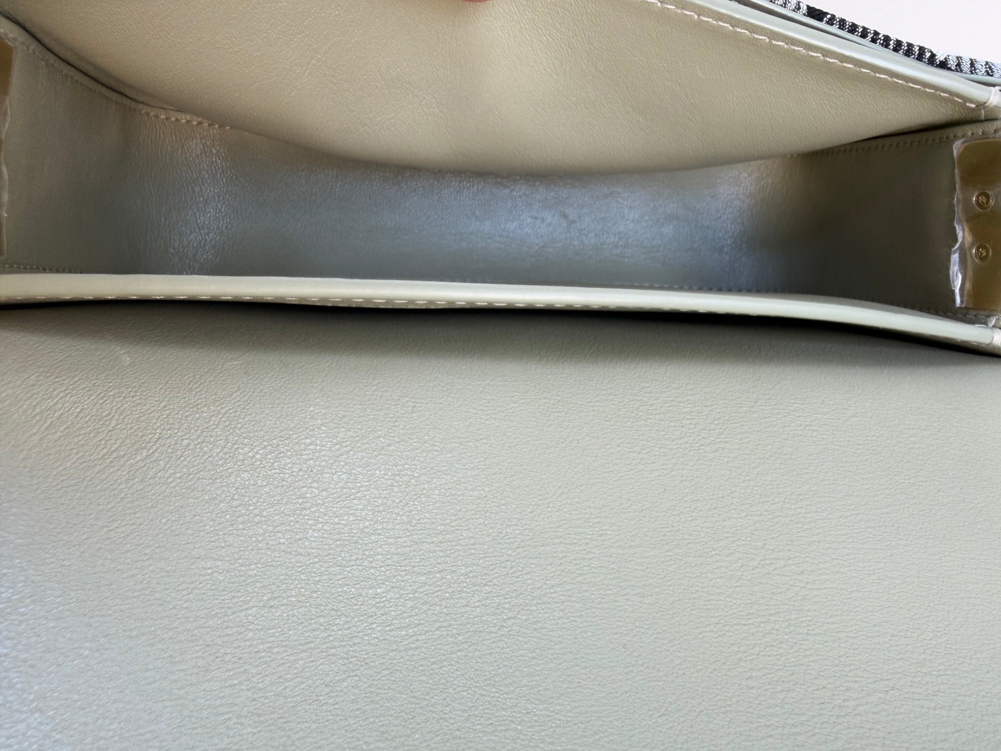Burberry Grey Snip Check Shoulder Bag
